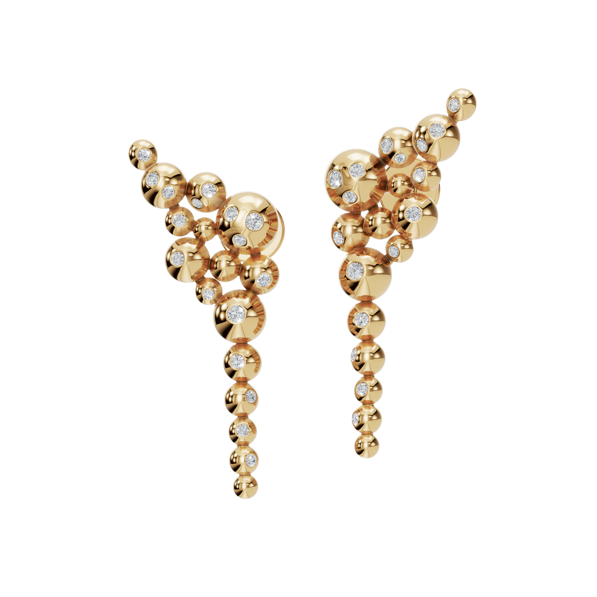 Graceful Aura Lab Grown Diamond Drop Earrings – Elegant Festival Jewelry for Women