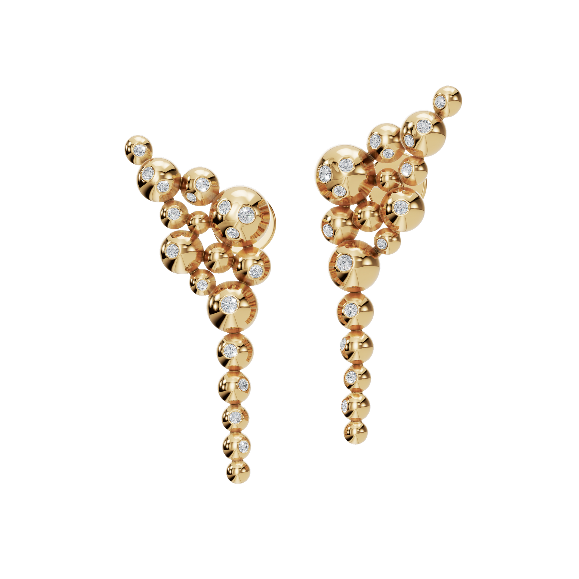 Graceful Aura Lab Grown Diamond Drop Earrings – Elegant Festival Jewelry for Women