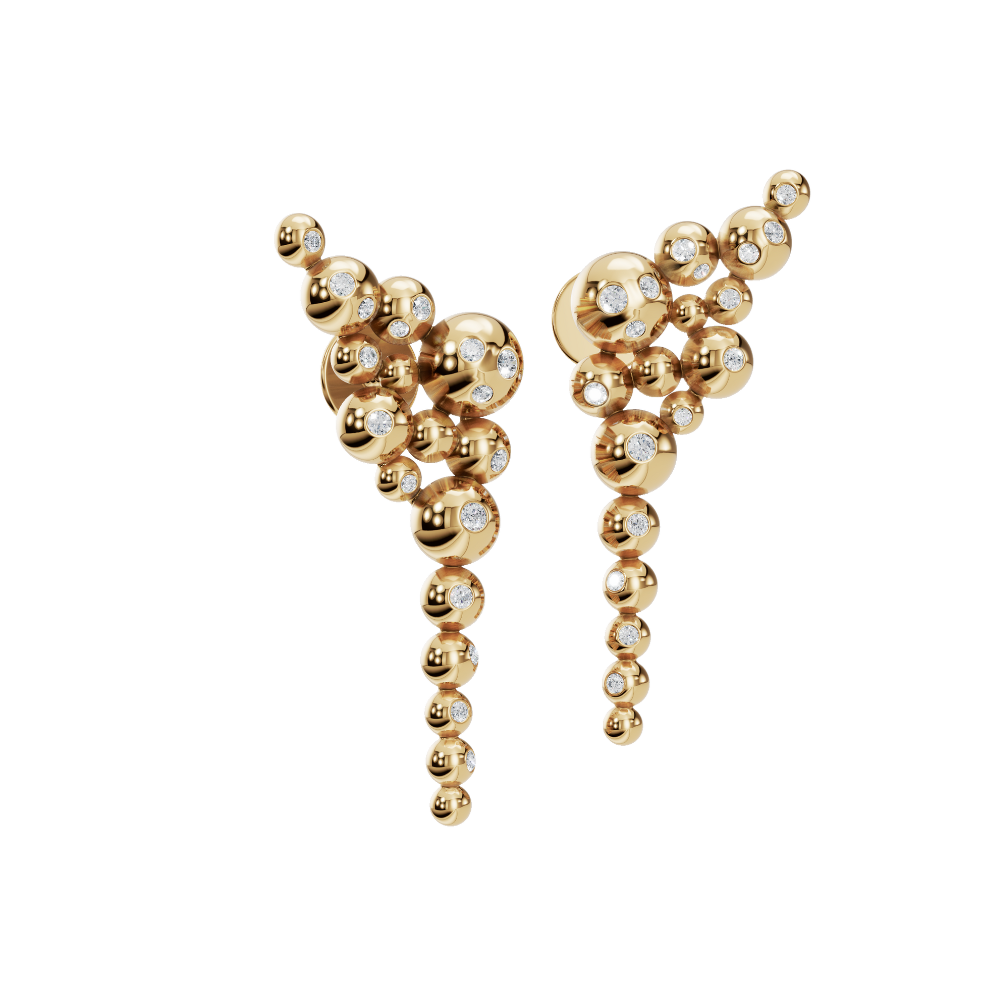 Graceful Aura Lab Grown Diamond Drop Earrings – Elegant Festival Jewelry for Women