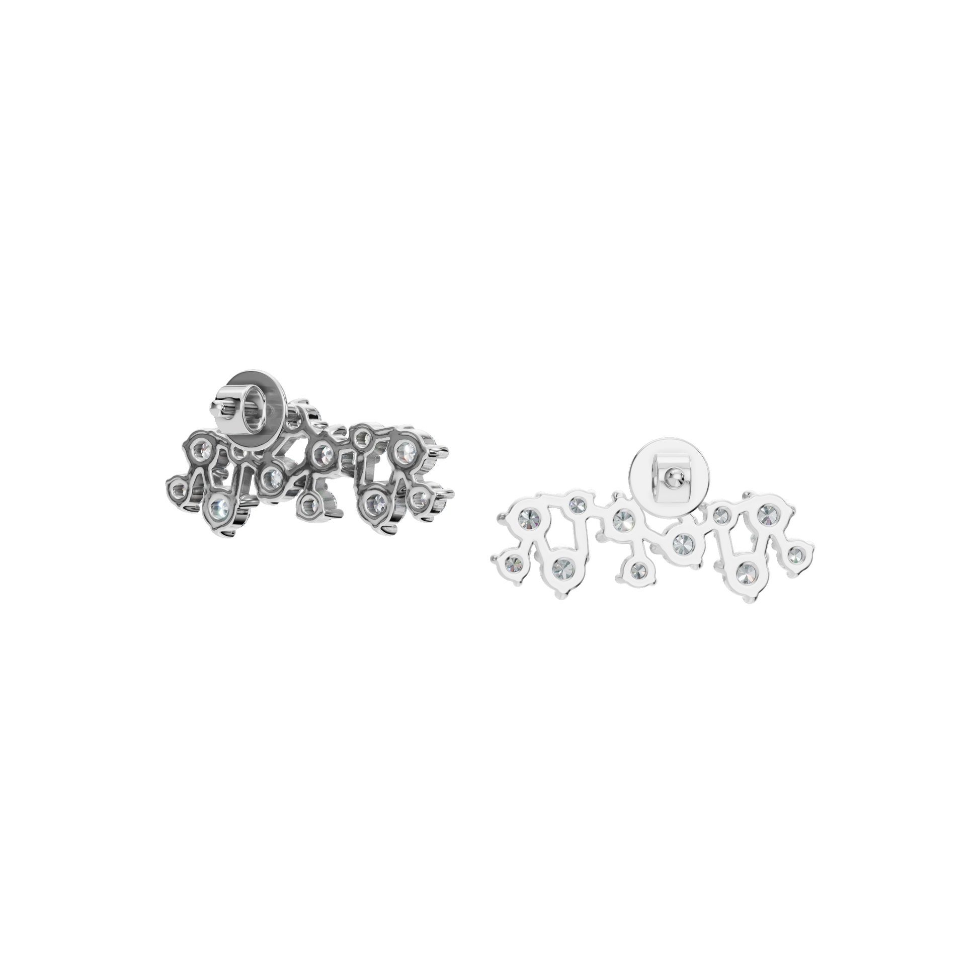Lab Grown Diamond Cluster Stud Earrings – Perfect Seasonal Gift