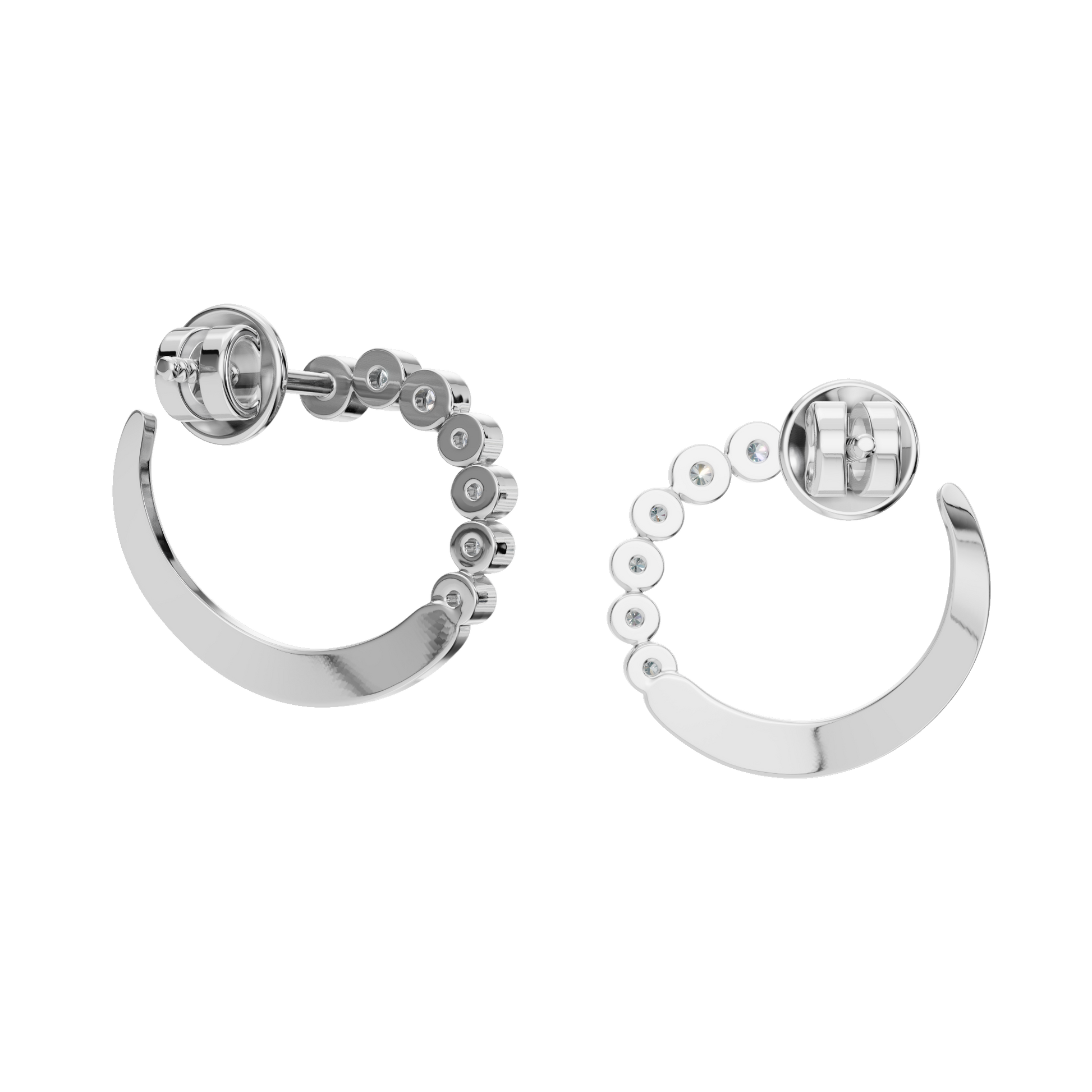 Signature Luxe Lab Grown Diamond Hoops