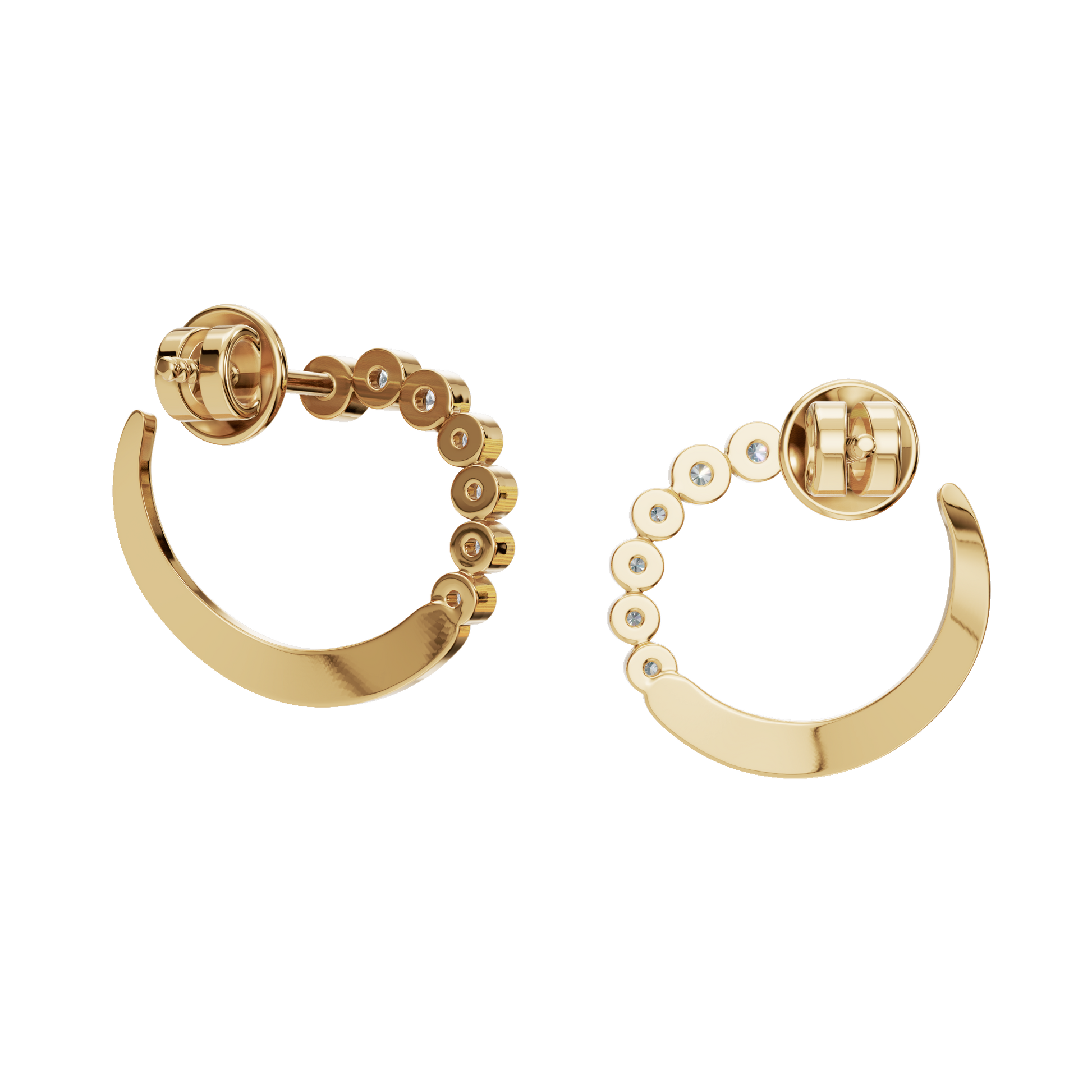 Signature Luxe Lab Grown Diamond Hoops