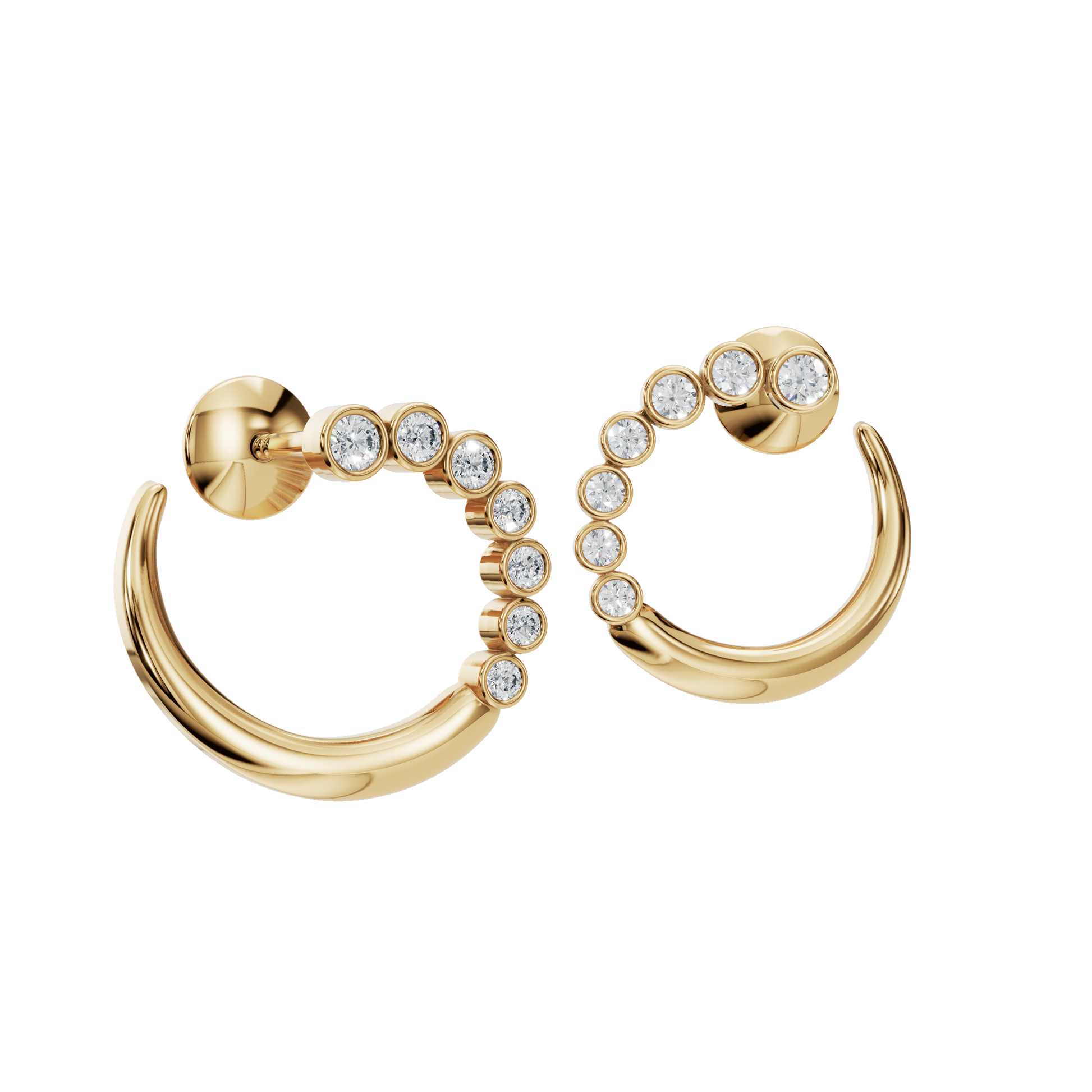 Signature Luxe Lab Grown Diamond Hoops