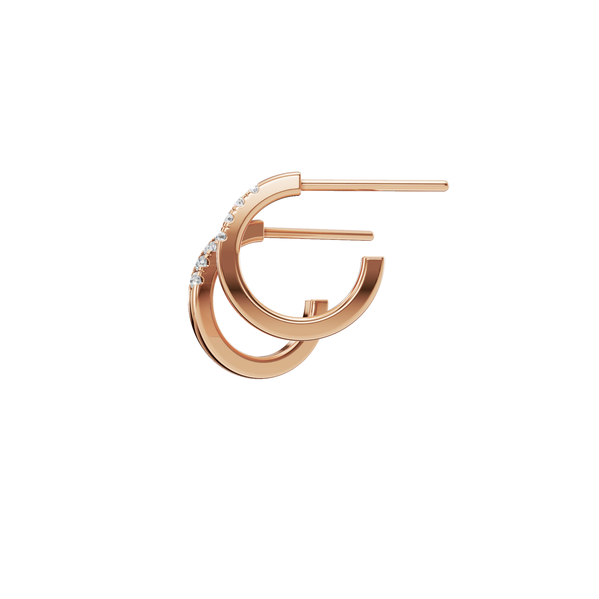 Everyday Lab Grown Diamond Huggie Earrings