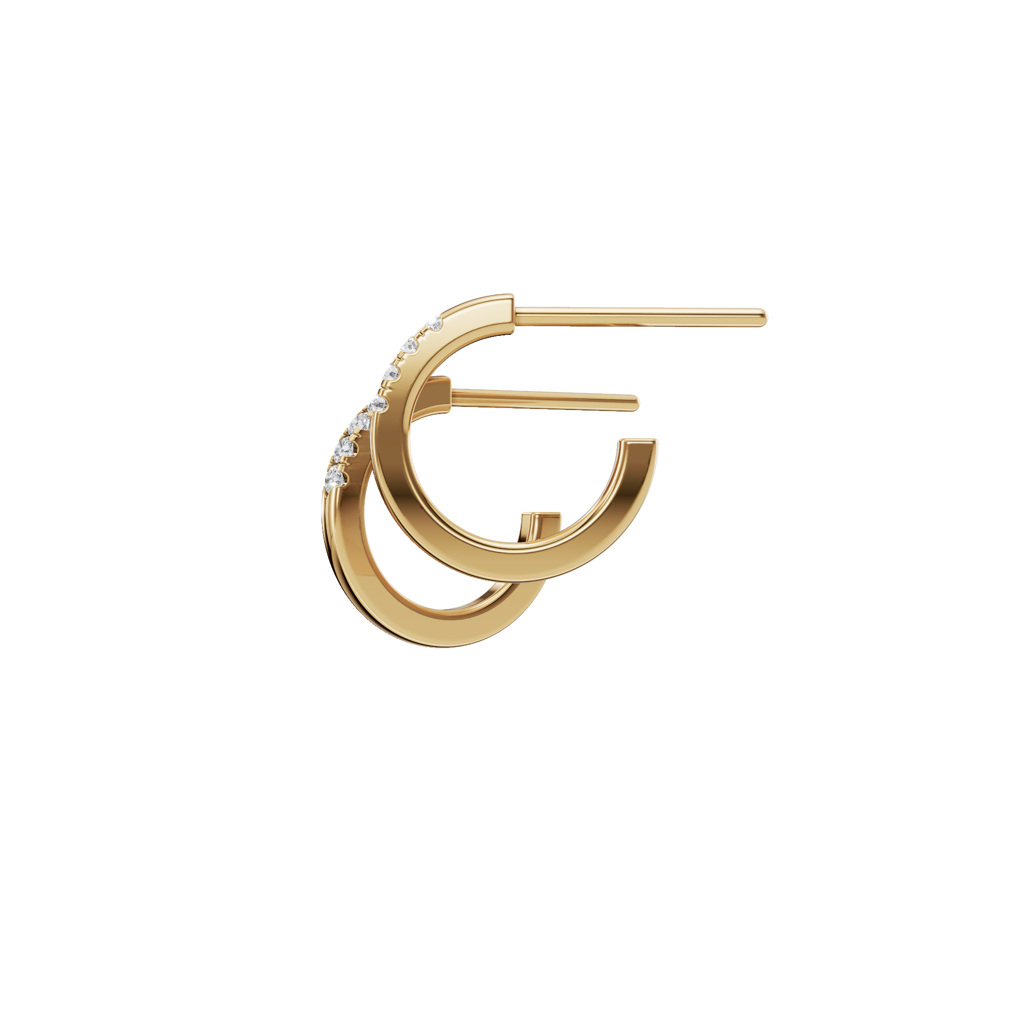 Everyday Lab Grown Diamond Huggie Earrings