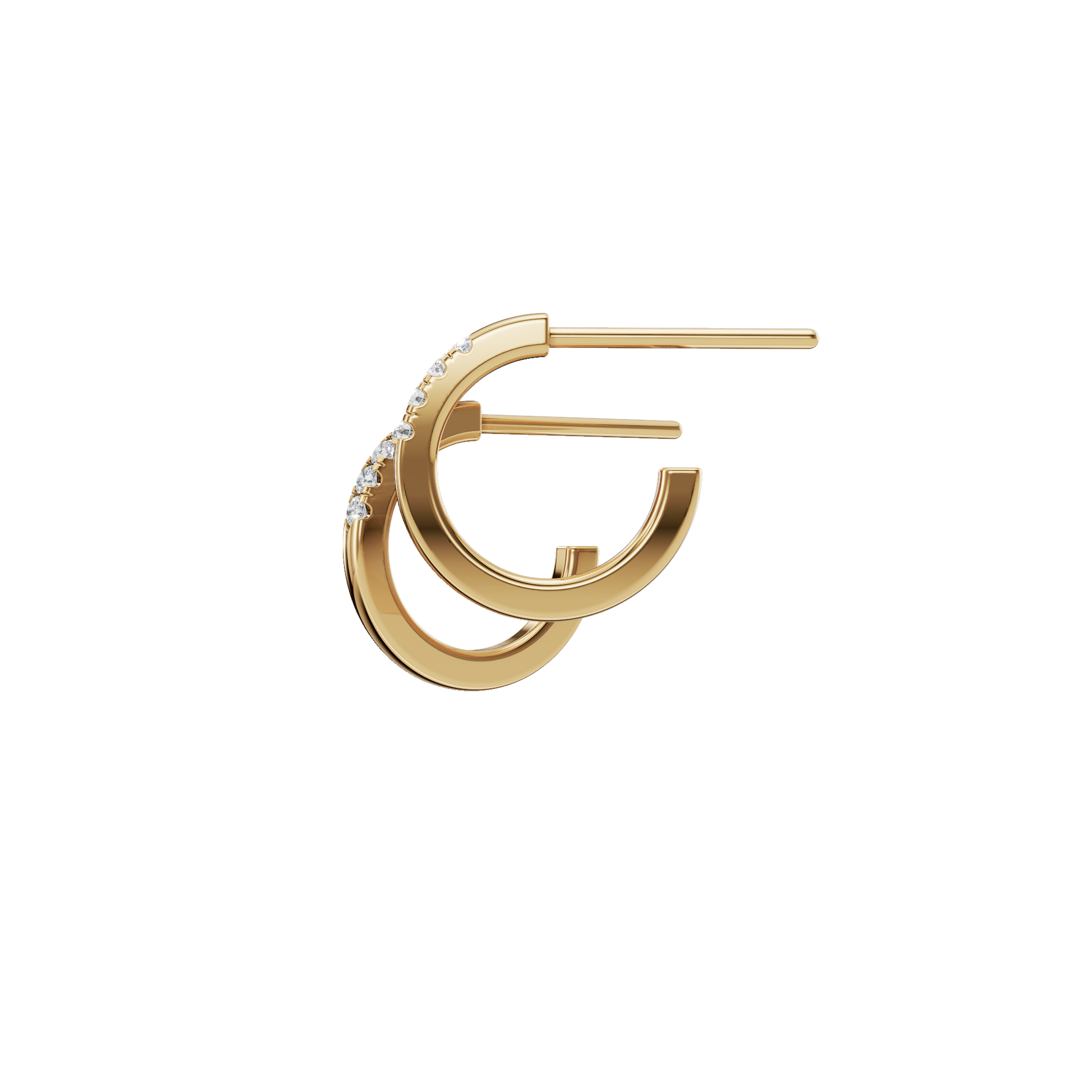 Everyday Lab Grown Diamond Huggie Earrings