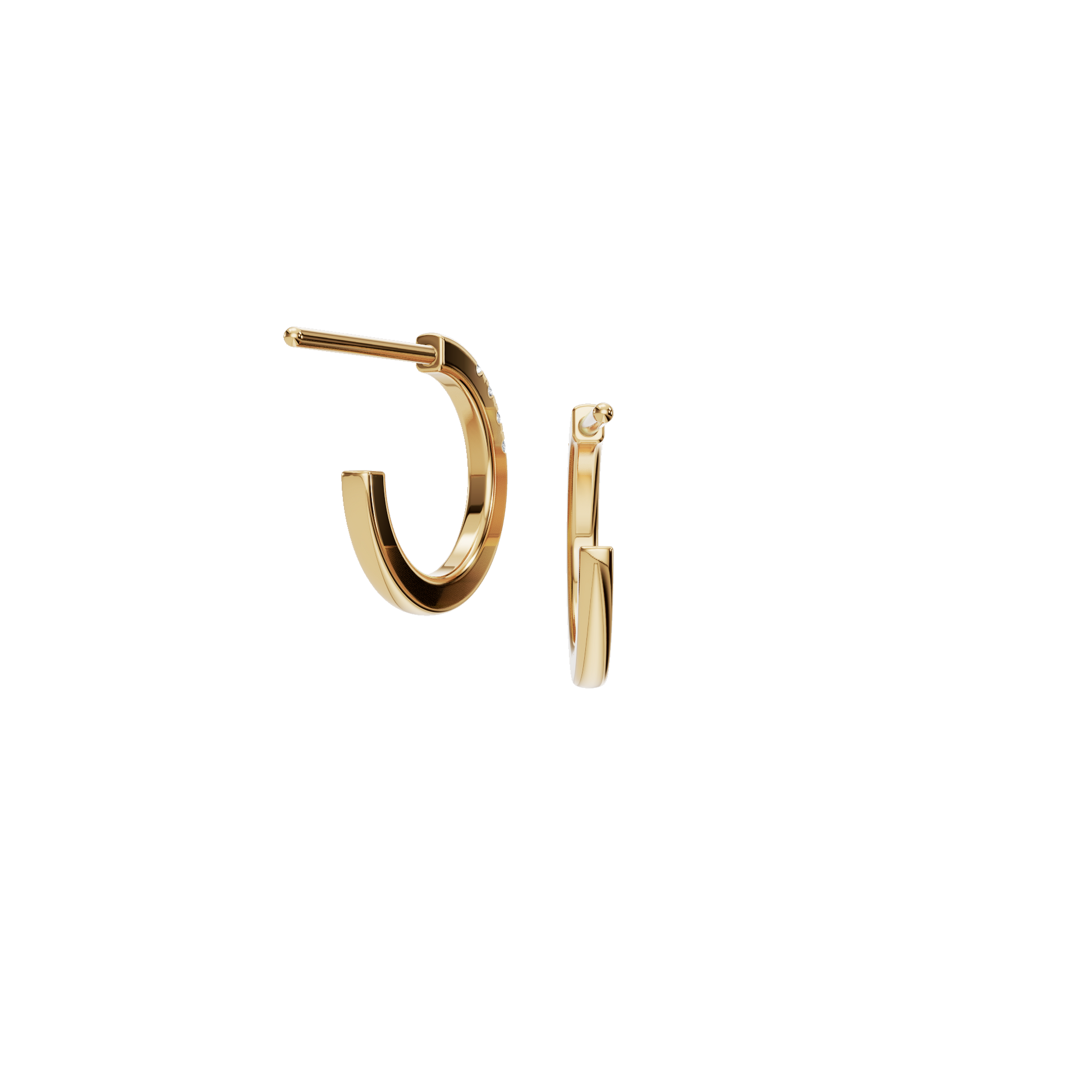 Everyday Lab Grown Diamond Huggie Earrings