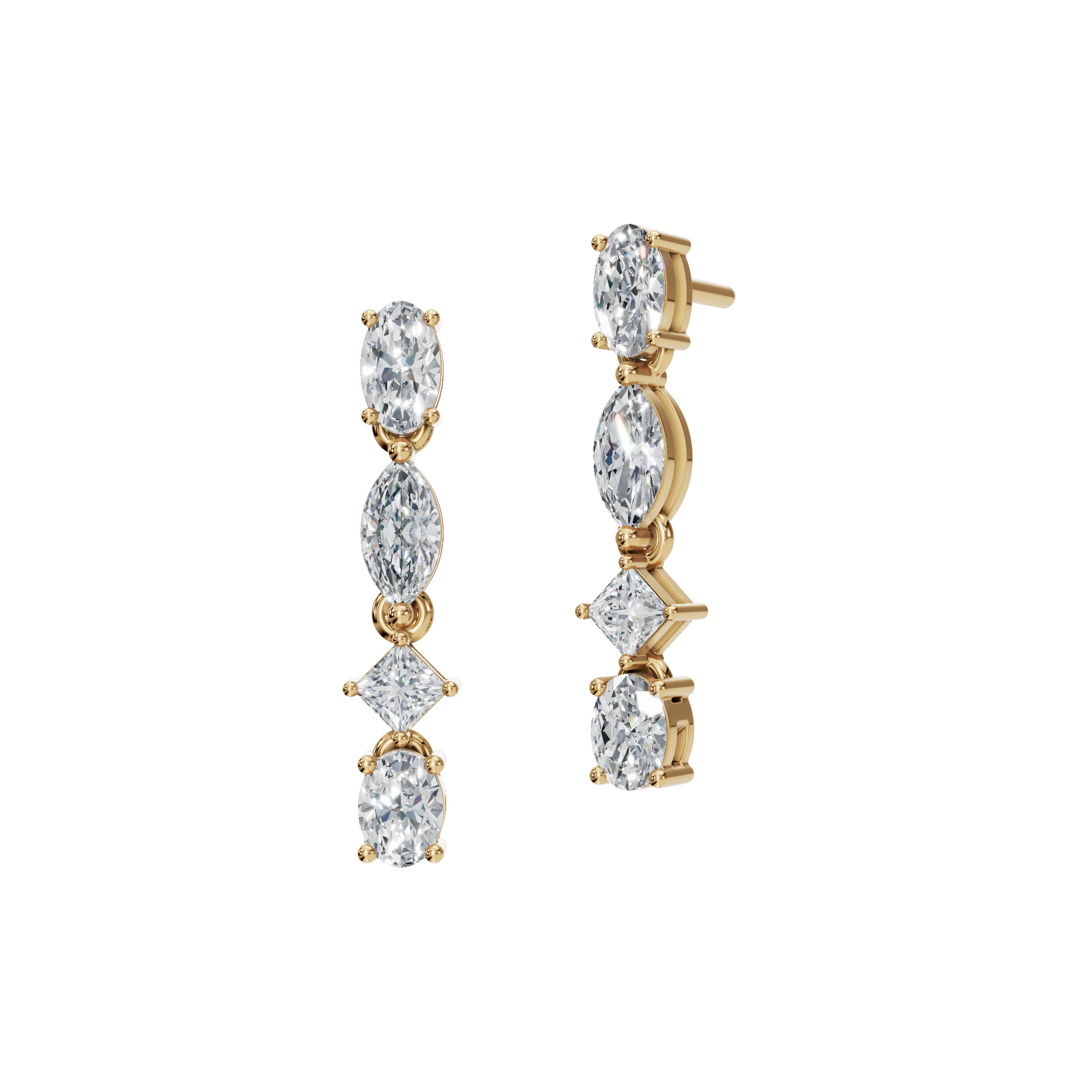 Designer Diamond Drop Earrings – Fine Jewelry for Celebrations