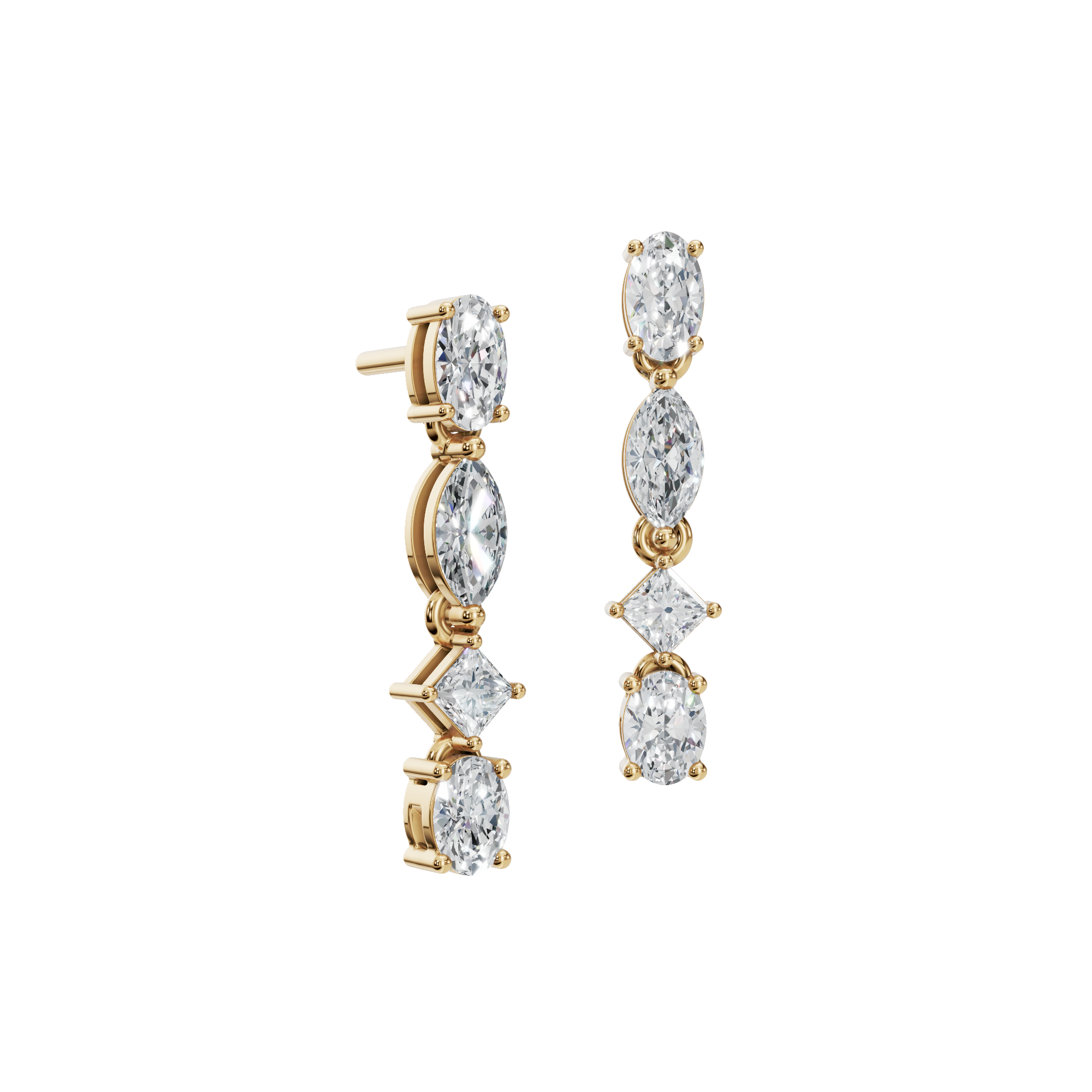 Designer Diamond Drop Earrings – Fine Jewelry for Celebrations