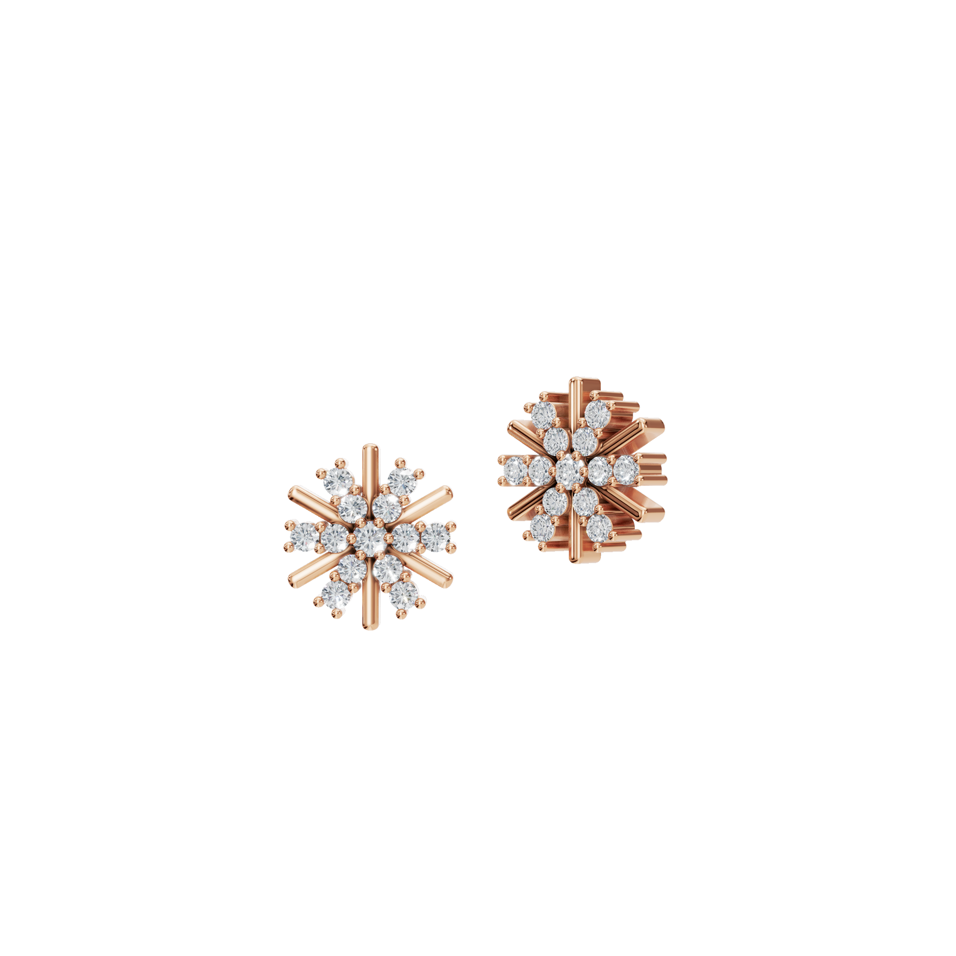 Designer Lab Grown Diamond Star Earrings – Celebrate Love & Light