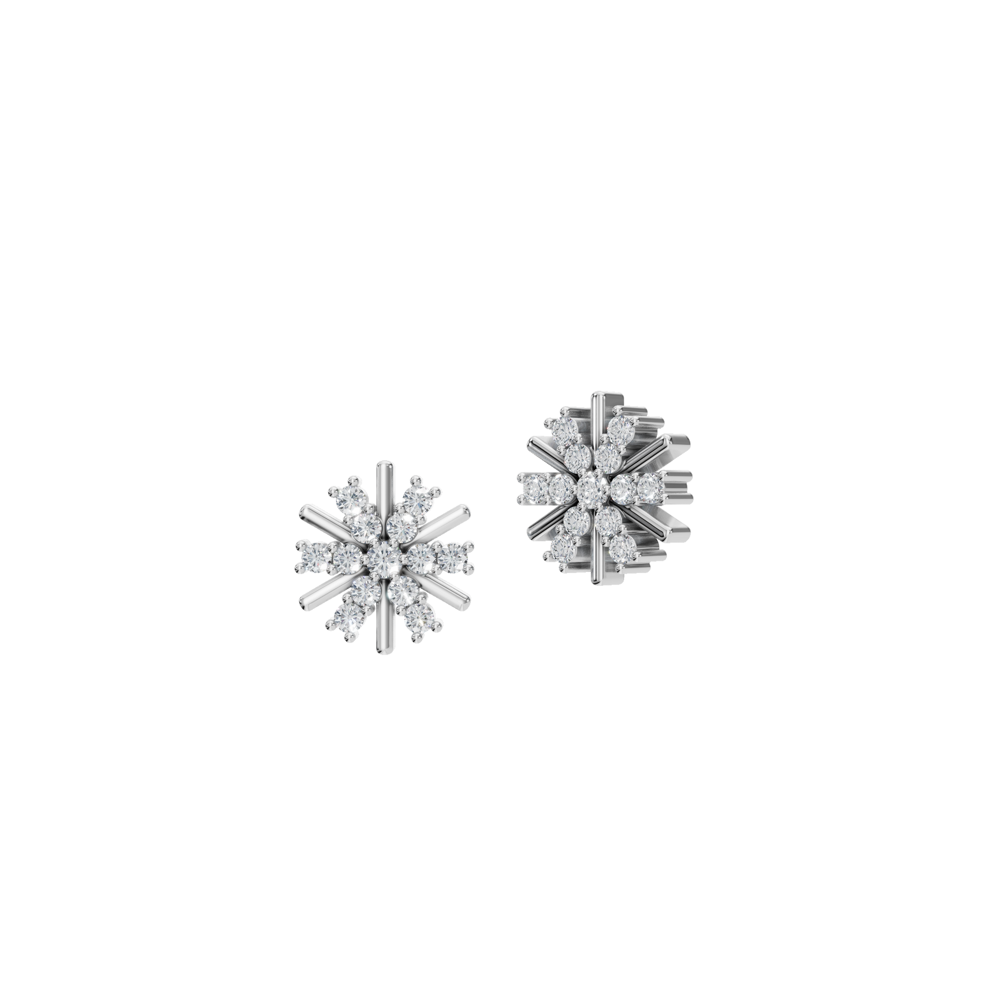 Designer Lab Grown Diamond Star Earrings – Celebrate Love & Light