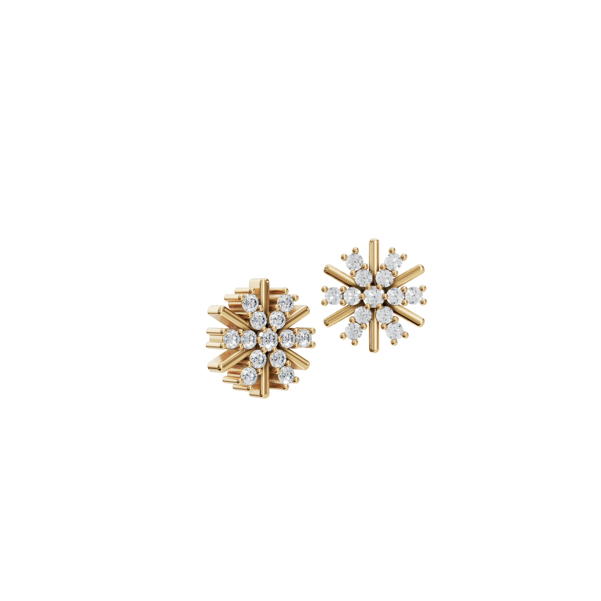 Designer Lab Grown Diamond Star Earrings – Celebrate Love & Light