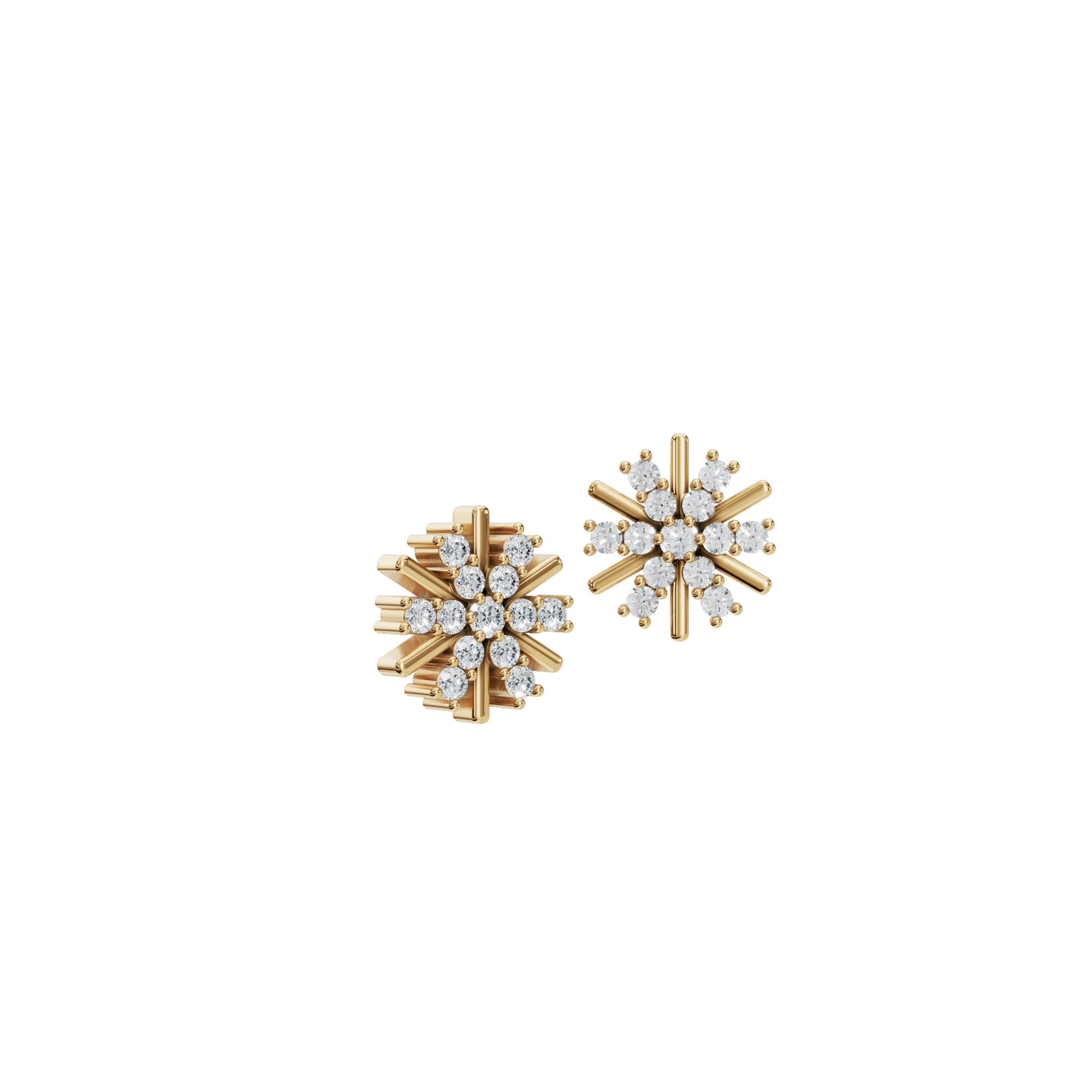 Designer Lab Grown Diamond Star Earrings – Celebrate Love & Light