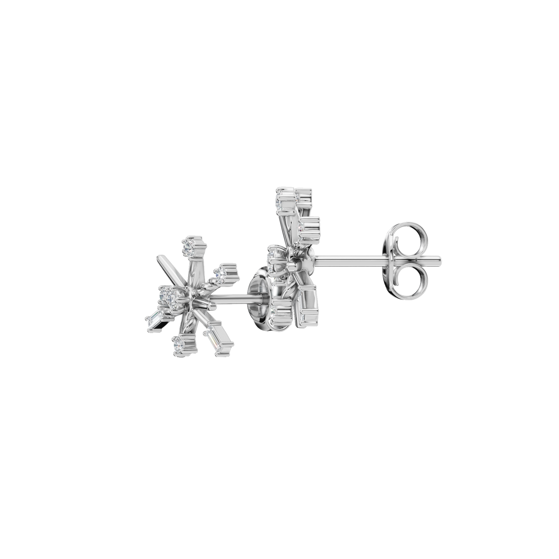 Lab Grown Diamond Starburst Earrings – Perfect Festival Jewelry