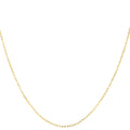 14K Yellow Gold 1.3mm French Cable Chain Necklace