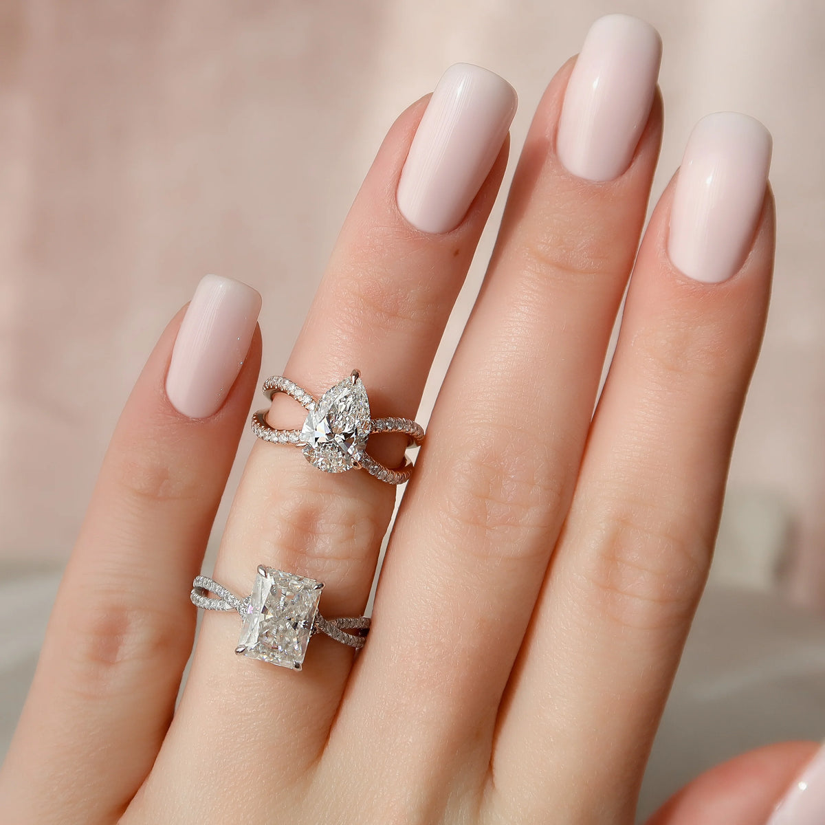 Split Shank Engagement Ring Settings
