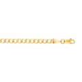 14K Yellow Gold 4.4mm Lite Curb Link Chain