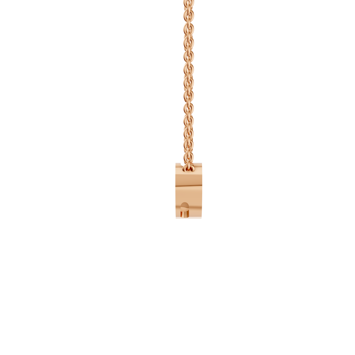Willow Toi et Moi Pear Diamond and Blue Sapphire Heart Necklace