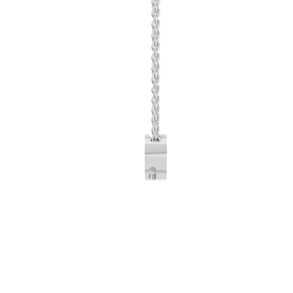 Willow Toi et Moi Pear Diamond and Blue Sapphire Heart Necklace