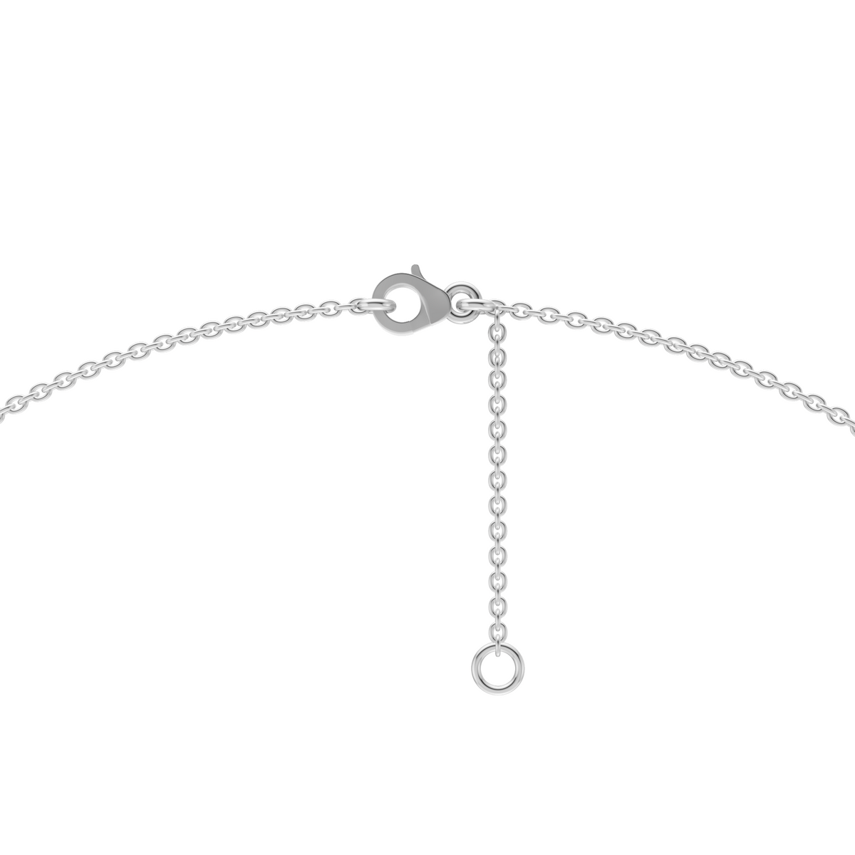 Lucia Baguette Lab Grown Diamond Bezel Station Necklace