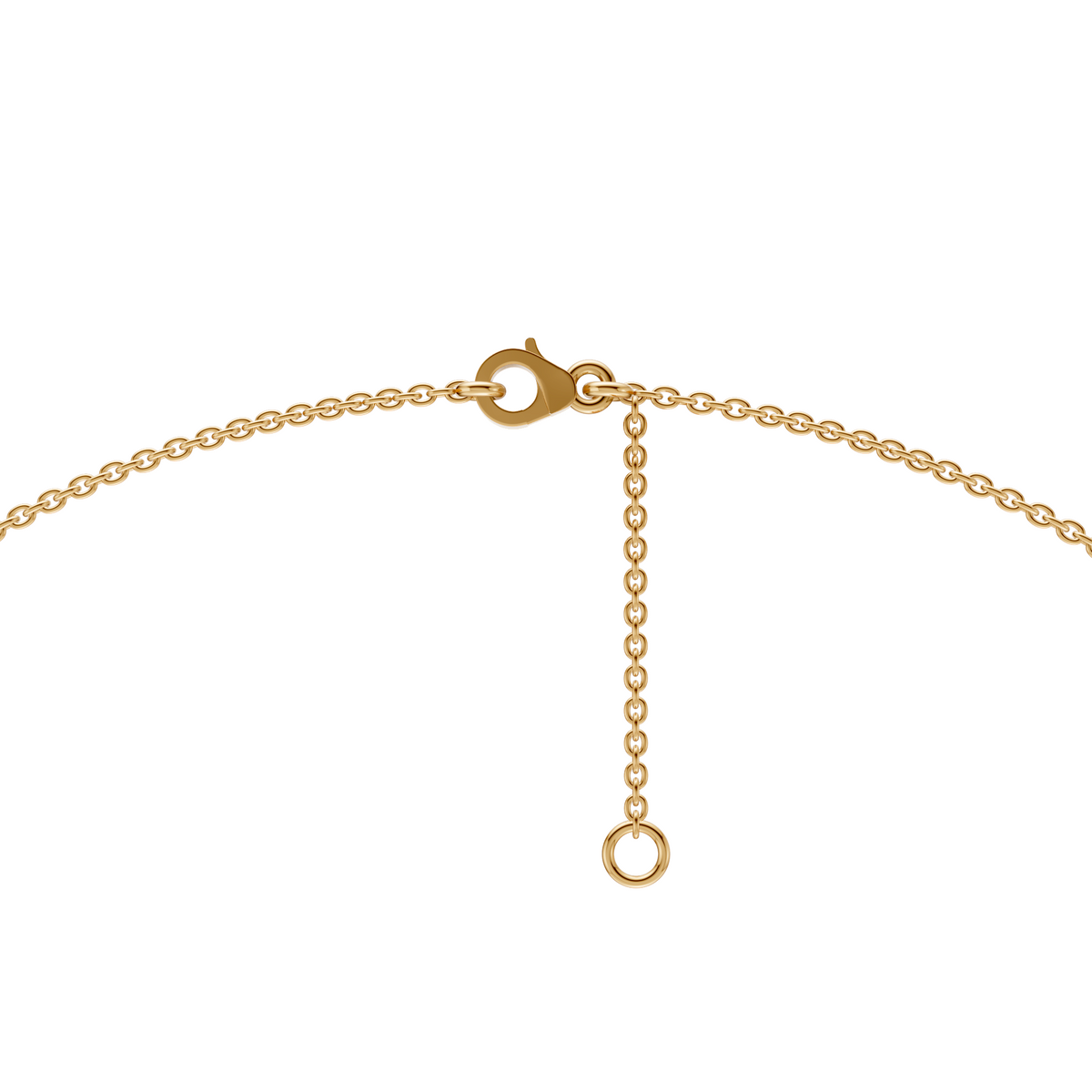 Lucia Baguette Lab Grown Diamond Bezel Station Necklace