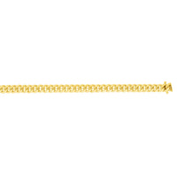 14K Yellow Gold 3.9mm Classic Miami Cuban Chain