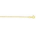 14K Yellow Gold 1.2mm Open Cable Chain Necklace