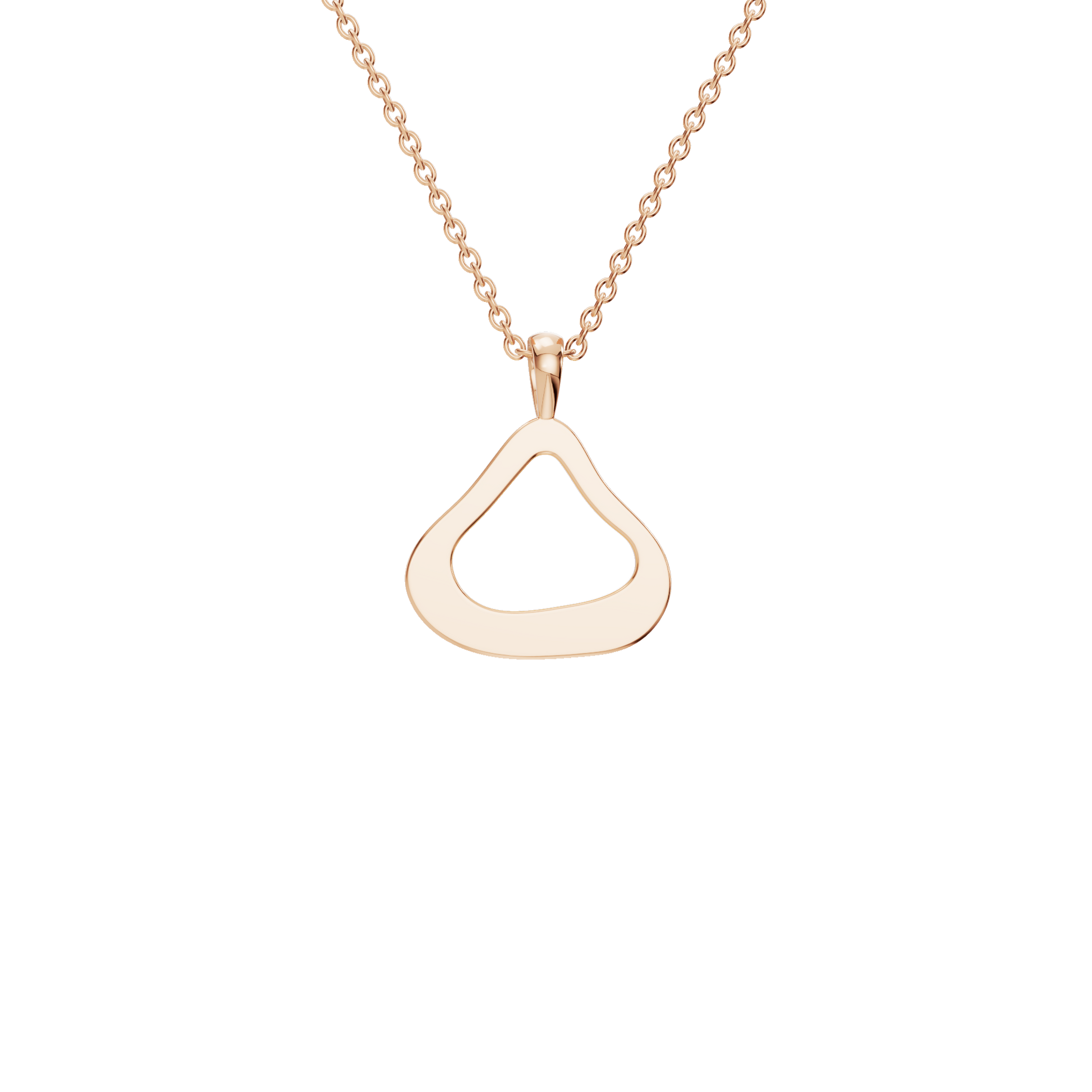 Elegant Wave Diamond Pendant Necklace – Lab Grown Fine Jewelry for Holiday