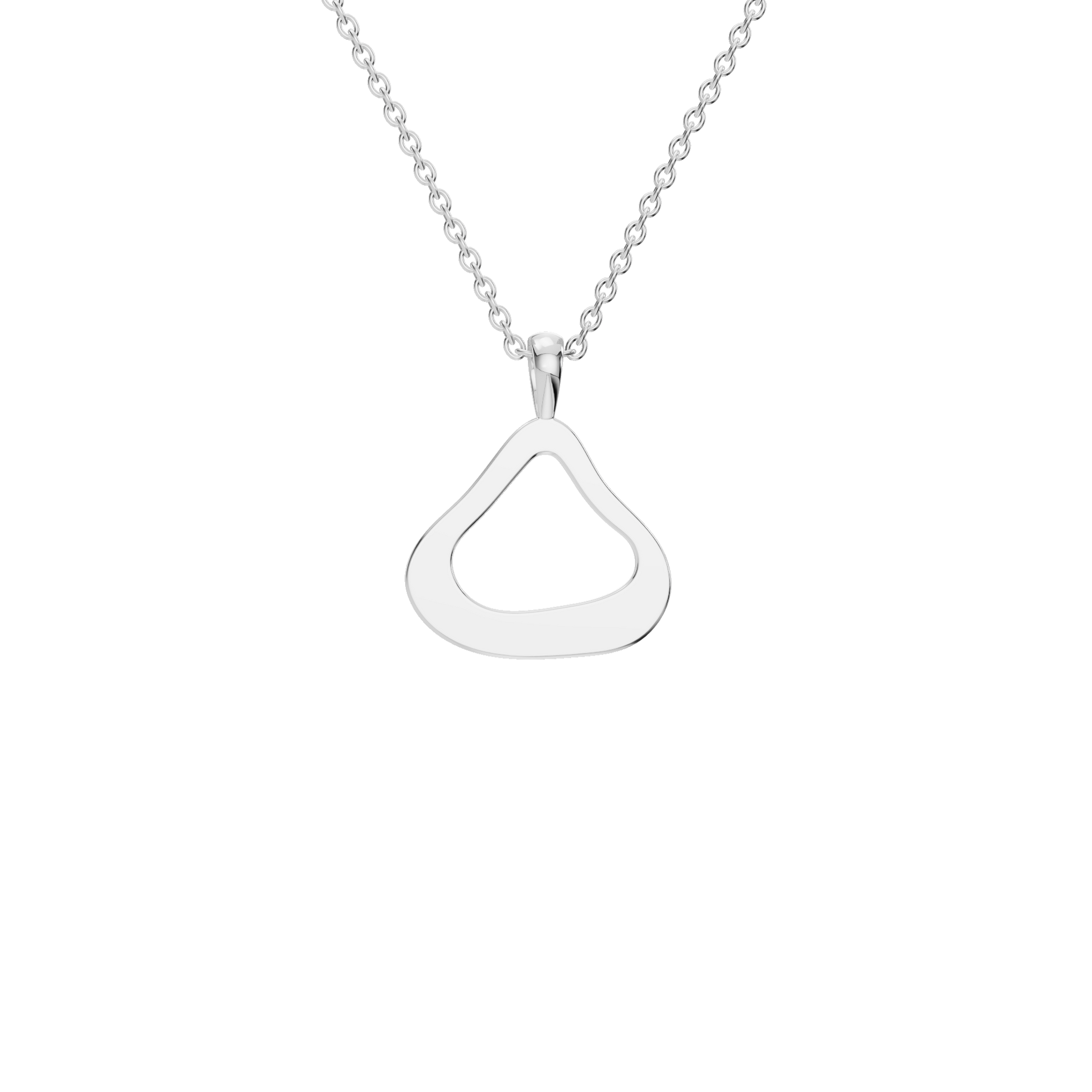Elegant Wave Diamond Pendant Necklace – Lab Grown Fine Jewelry for Holiday
