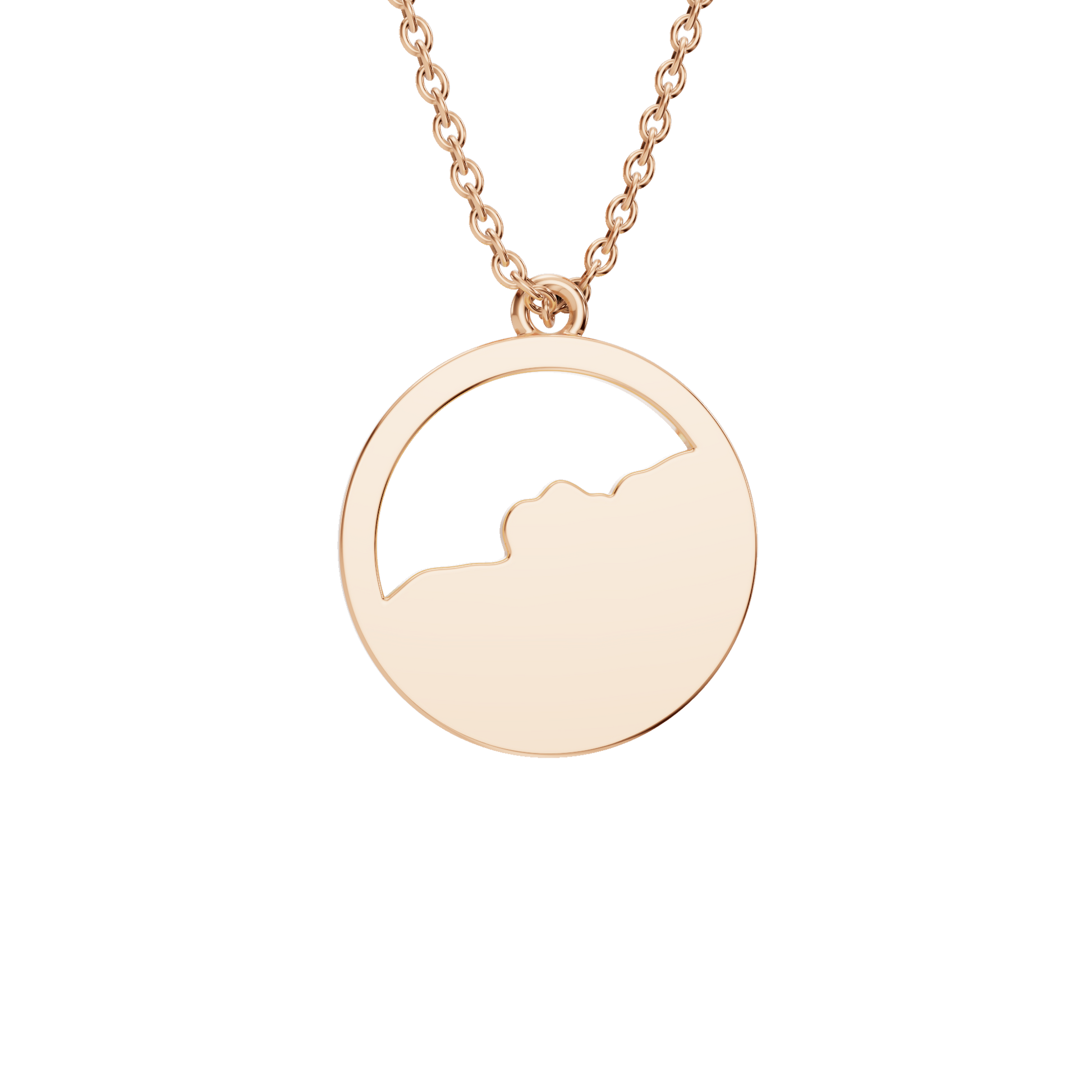 Luminous Orbit Diamond Pendant Necklace – Sustainable Fine Jewelry Gift for Holidays
