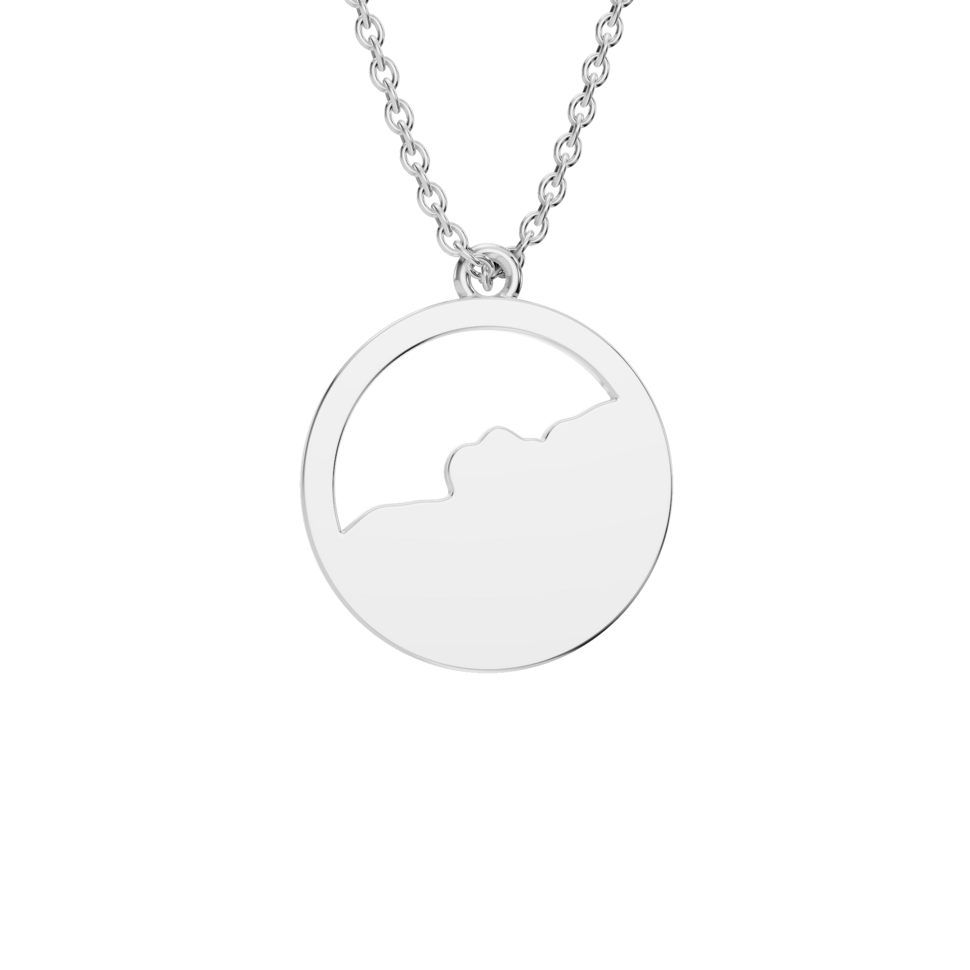 Luminous Orbit Diamond Pendant Necklace – Sustainable Fine Jewelry Gift for Holidays