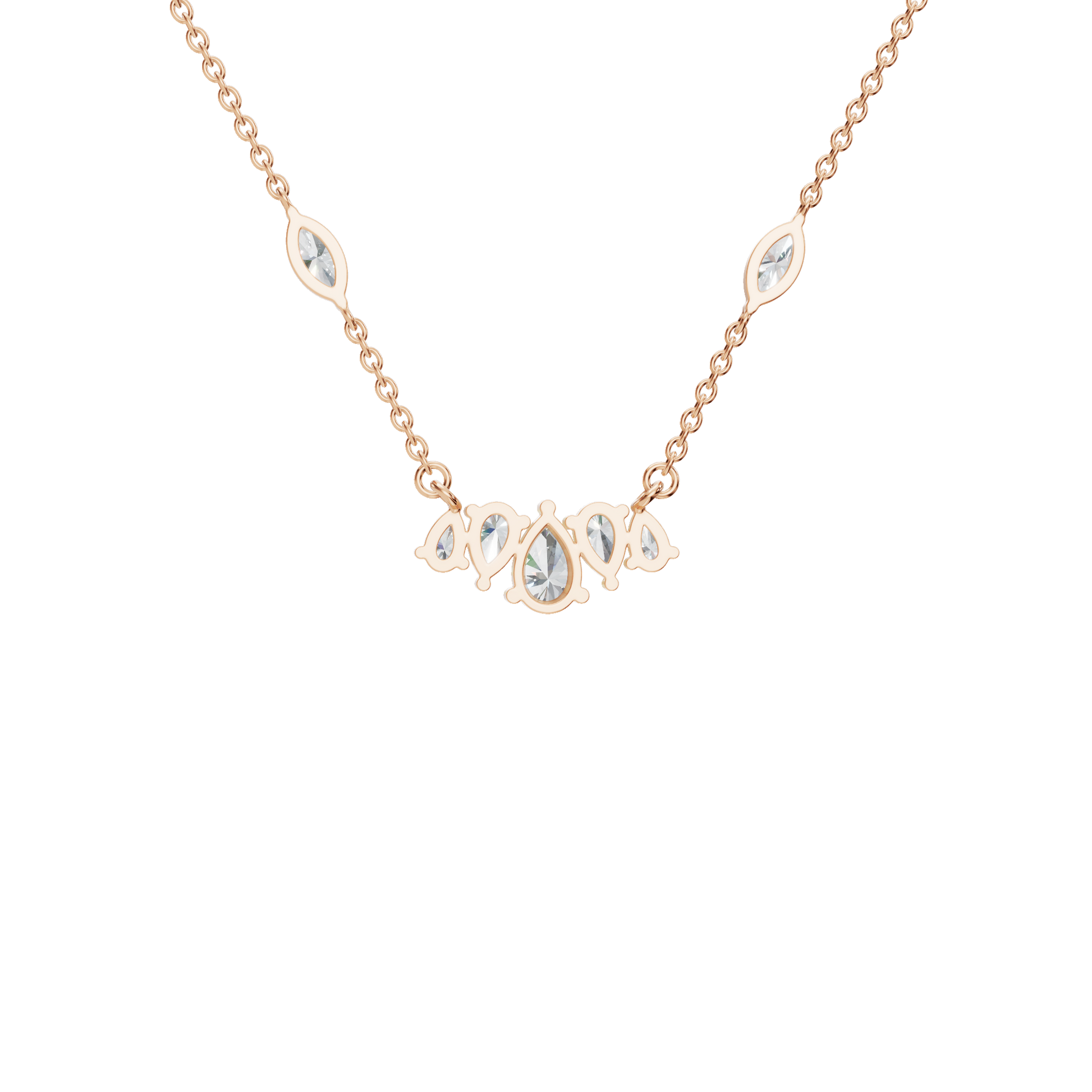 Pure Elegance Lab Grown  Diamond Gold Necklace – Luxury Jewelry for Life’s Moments