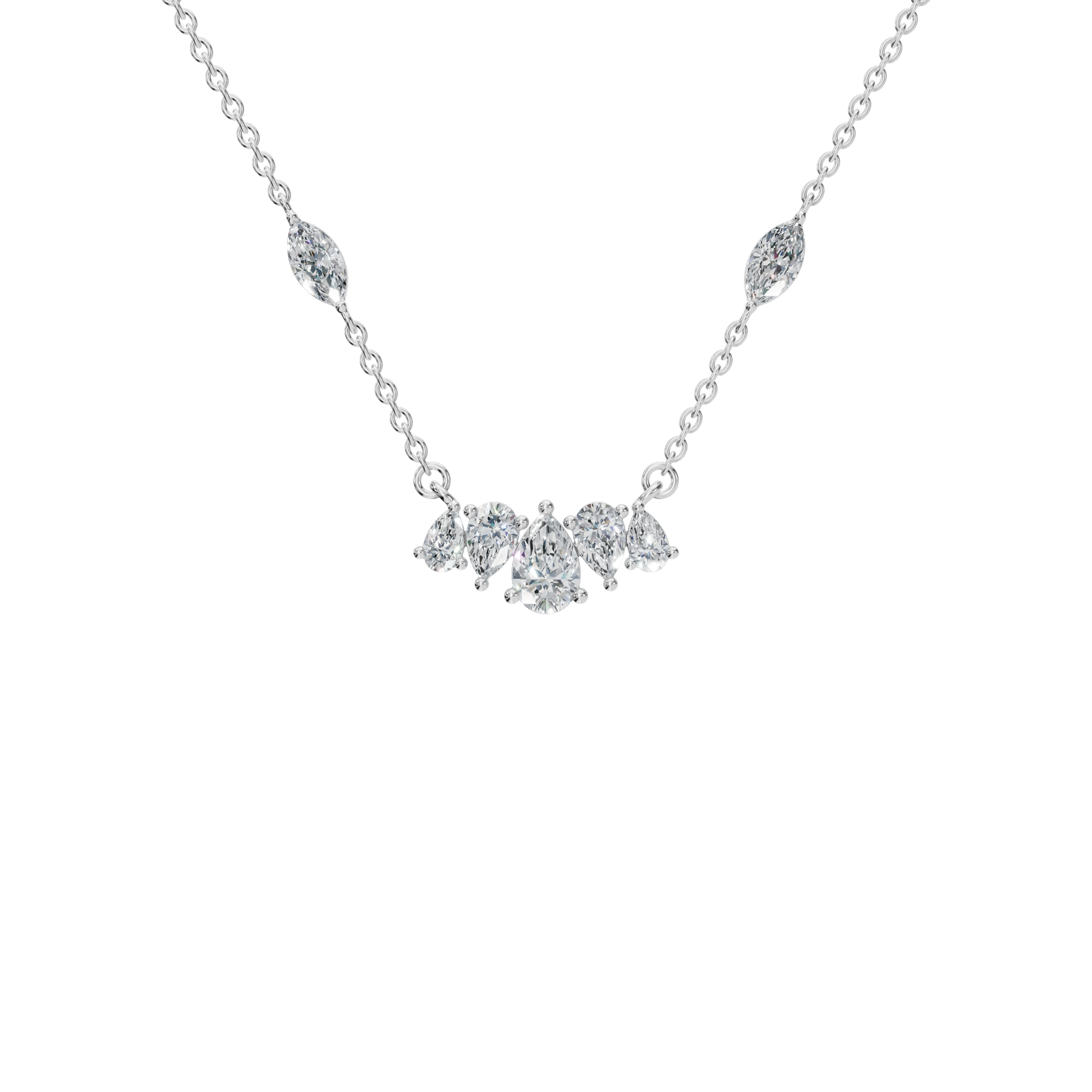Pure Elegance Lab Grown  Diamond Gold Necklace – Luxury Jewelry for Life’s Moments