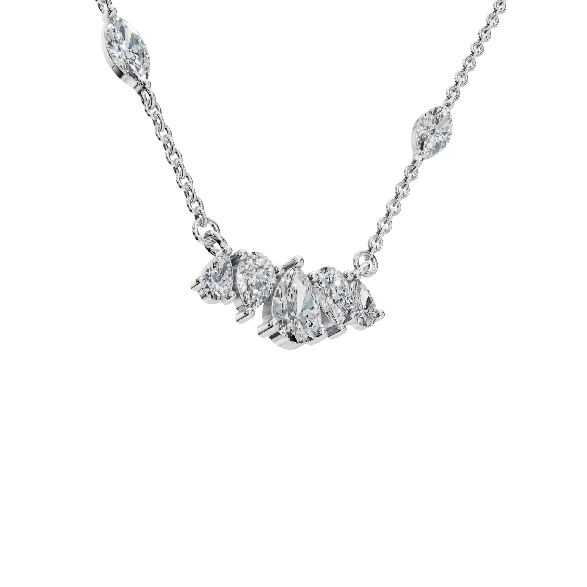 Pure Elegance Lab Grown  Diamond Gold Necklace – Luxury Jewelry for Life’s Moments