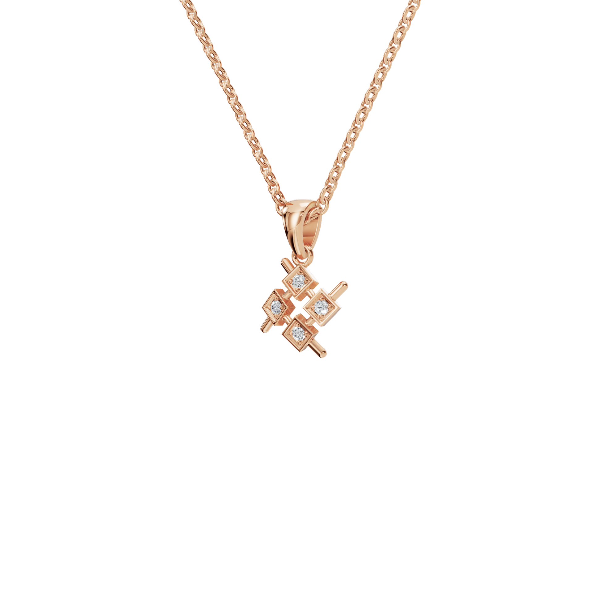 Divine Balance Lab Grown Diamond Pendant