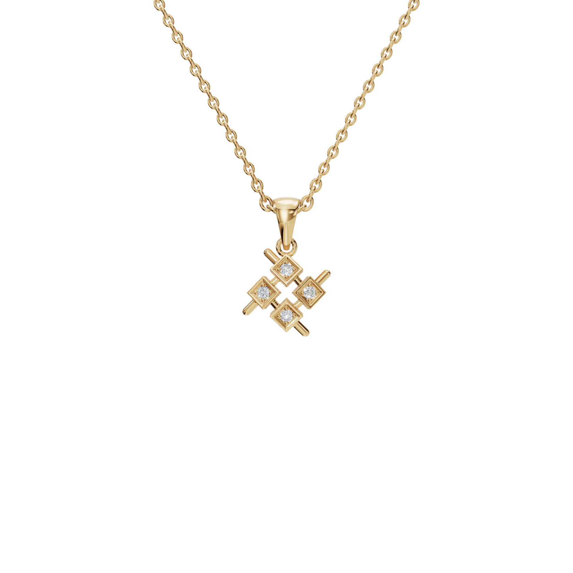 Divine Balance Lab Grown Diamond Pendant