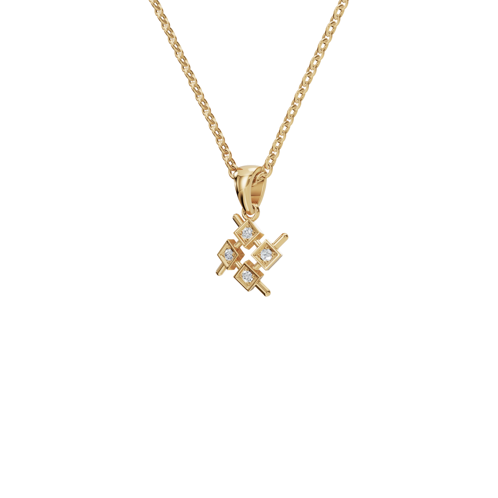 Divine Balance Lab Grown Diamond Pendant