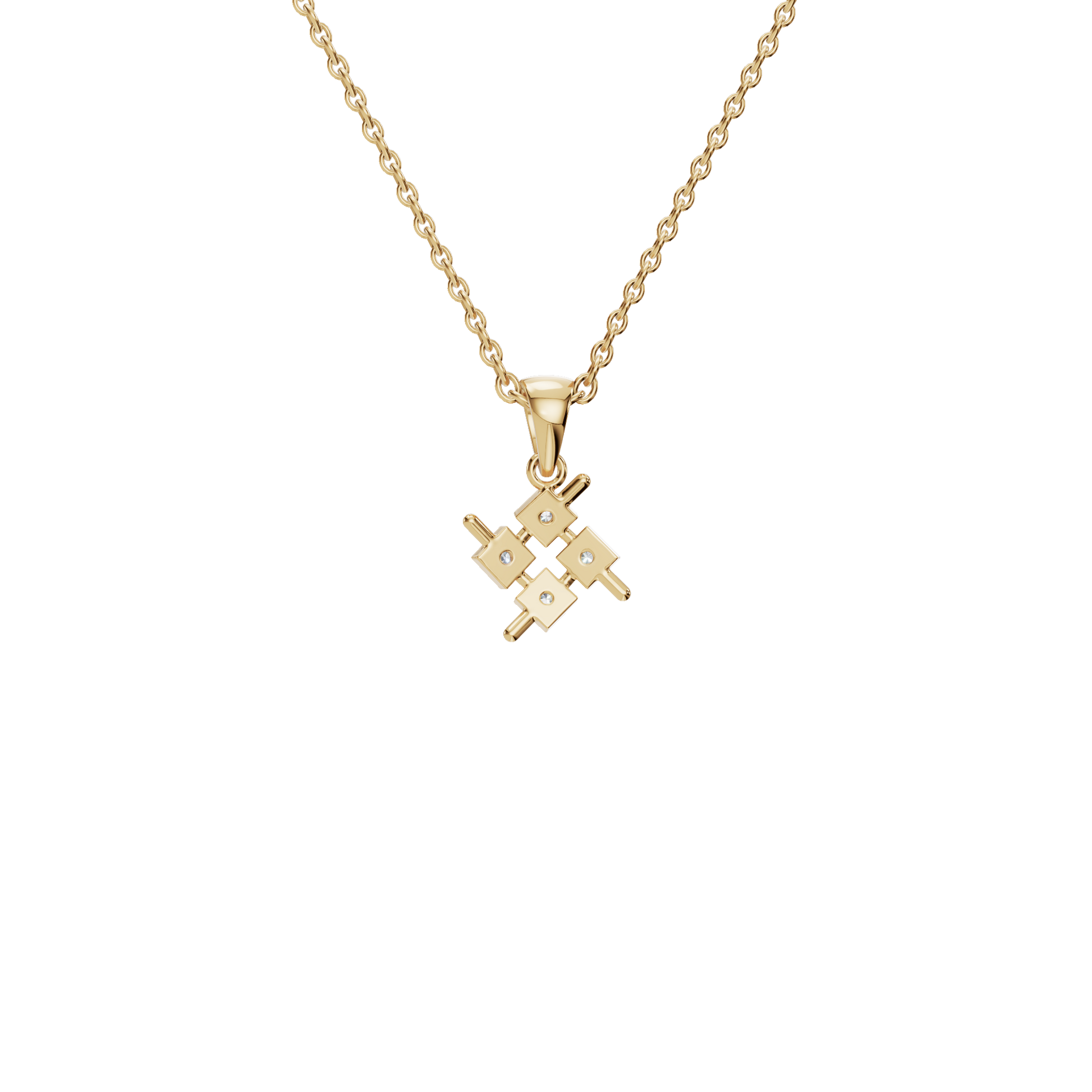 Divine Balance Lab Grown Diamond Pendant