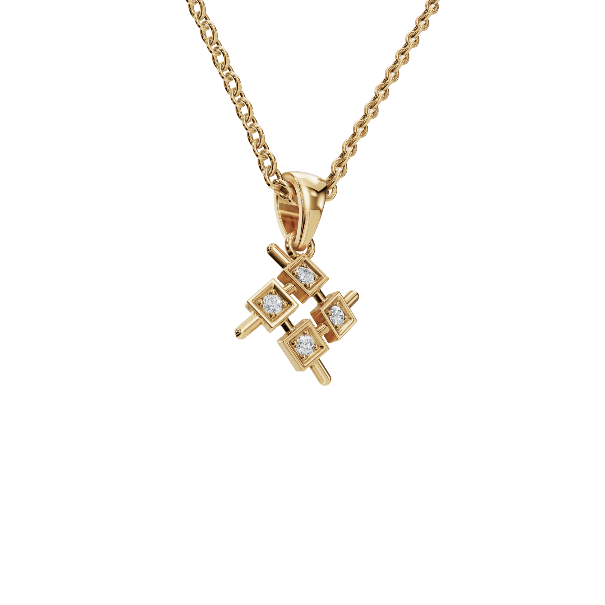 Divine Balance Lab Grown Diamond Pendant