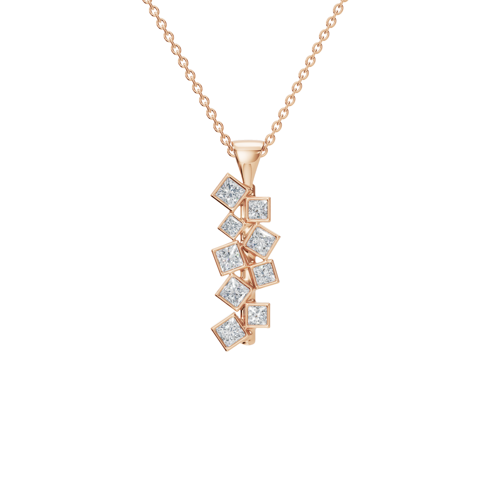 Pure Grace Lab Grown Diamond Pendant – Sophisticated Festival Jewelry Gift