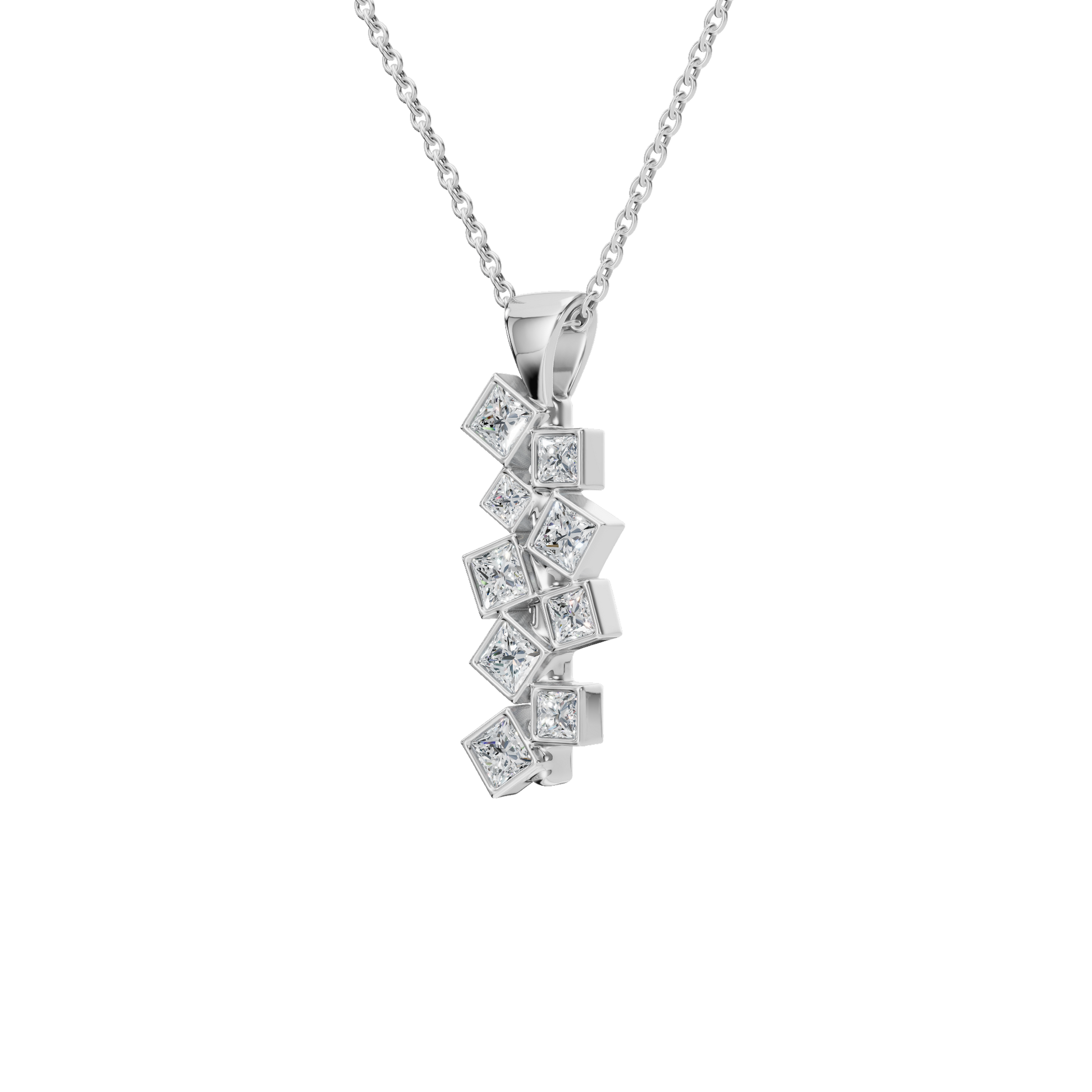 Pure Grace Lab Grown Diamond Pendant – Sophisticated Festival Jewelry Gift