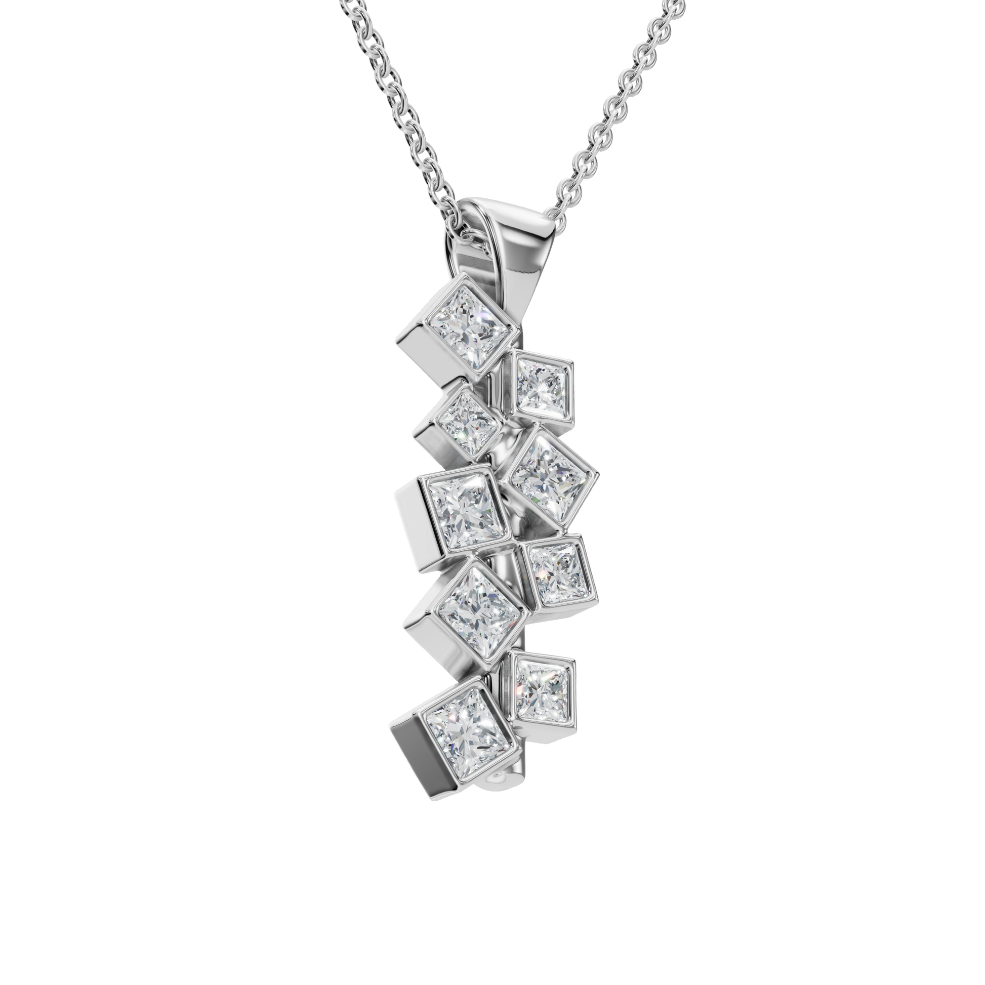 Pure Grace Lab Grown Diamond Pendant – Sophisticated Festival Jewelry Gift