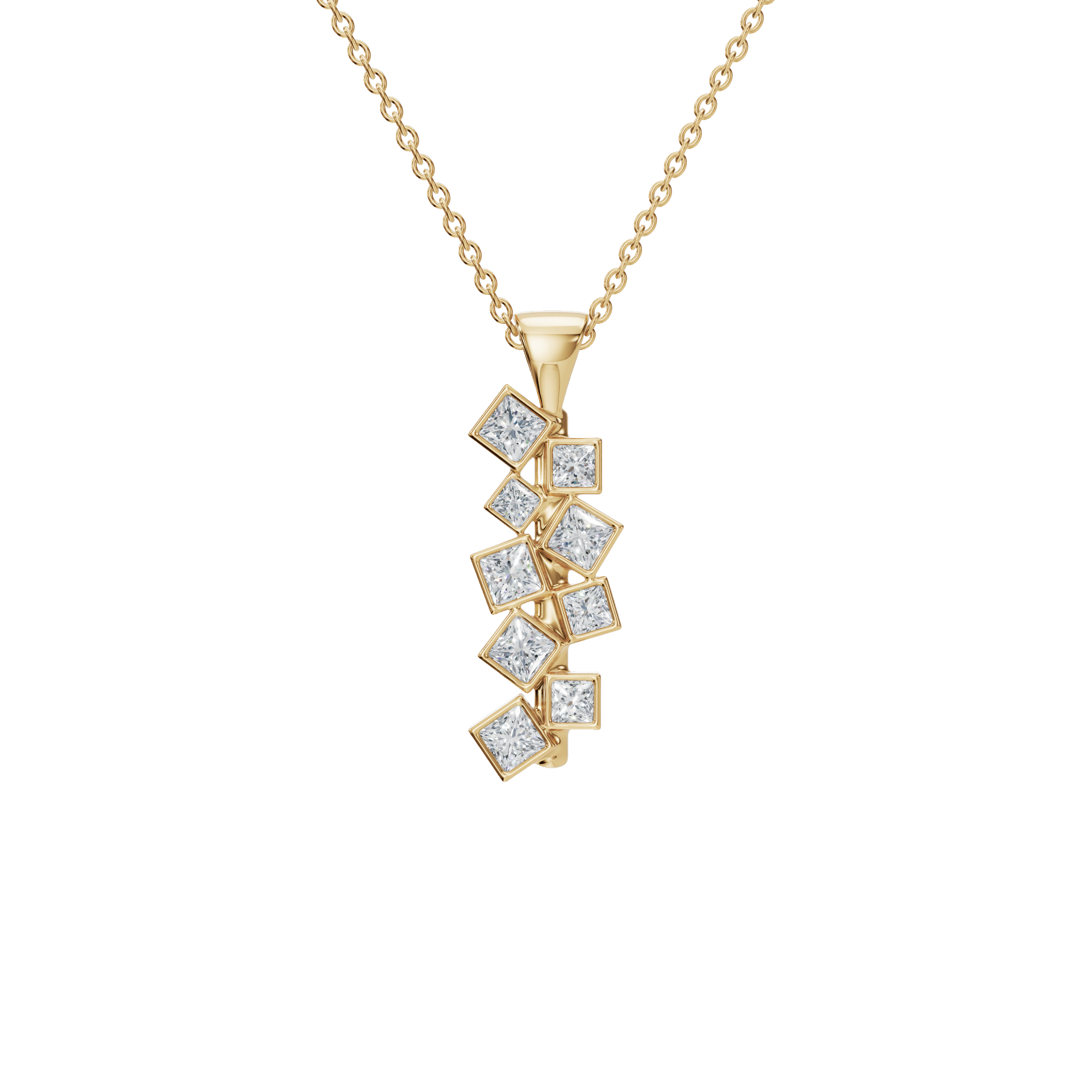 Pure Grace Lab Grown Diamond Pendant – Sophisticated Festival Jewelry Gift