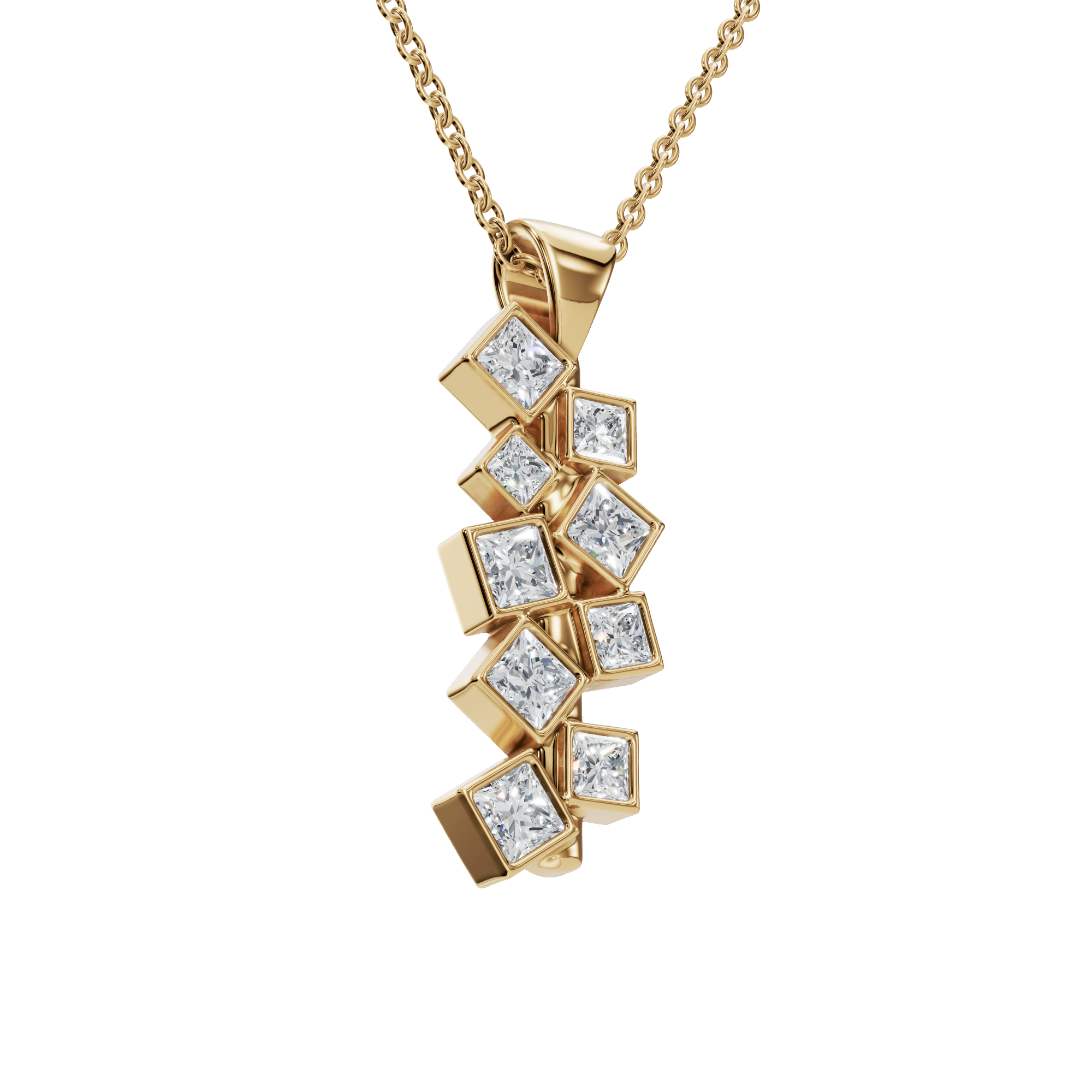 Pure Grace Lab Grown Diamond Pendant – Sophisticated Festival Jewelry Gift