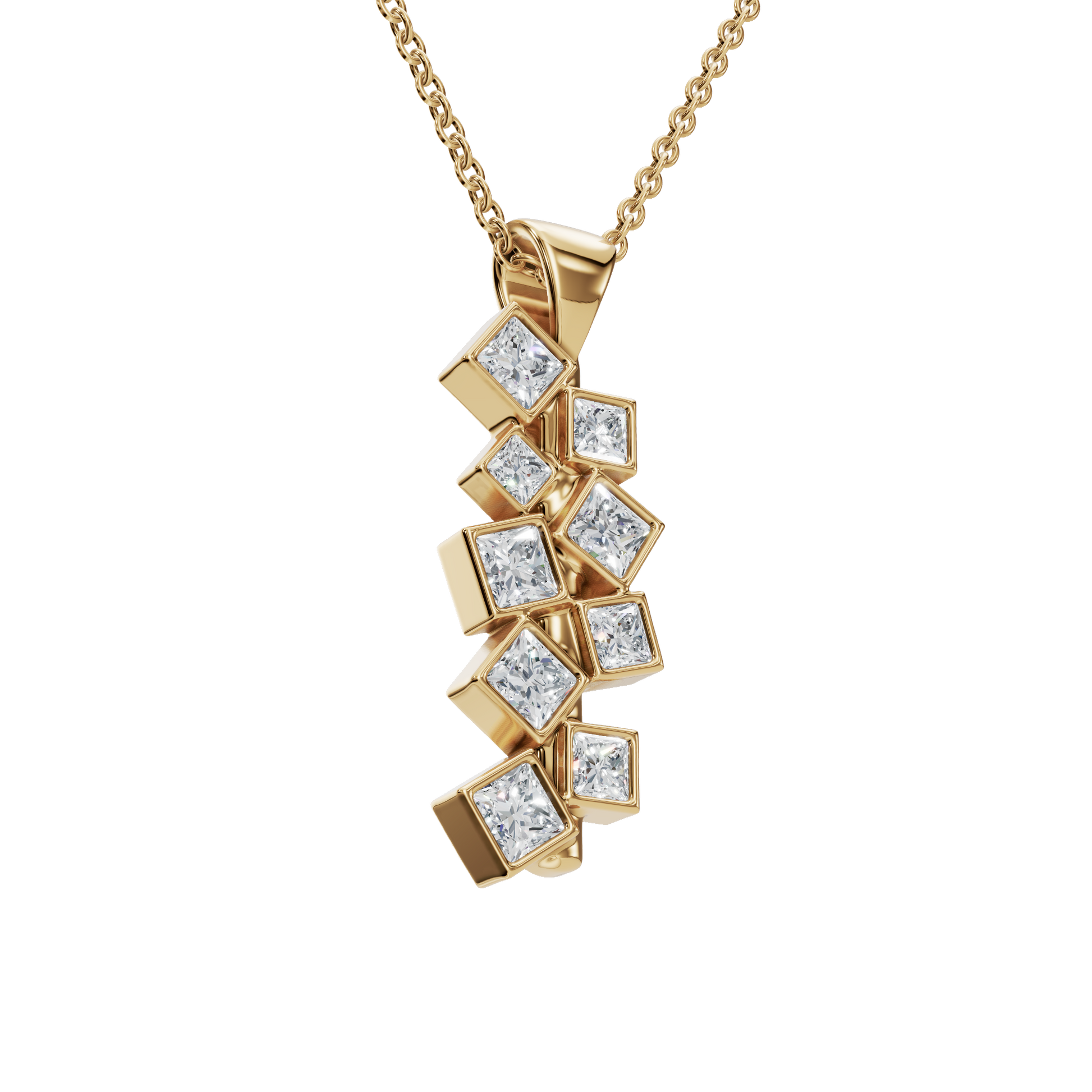 Pure Grace Lab Grown Diamond Pendant – Sophisticated Festival Jewelry Gift