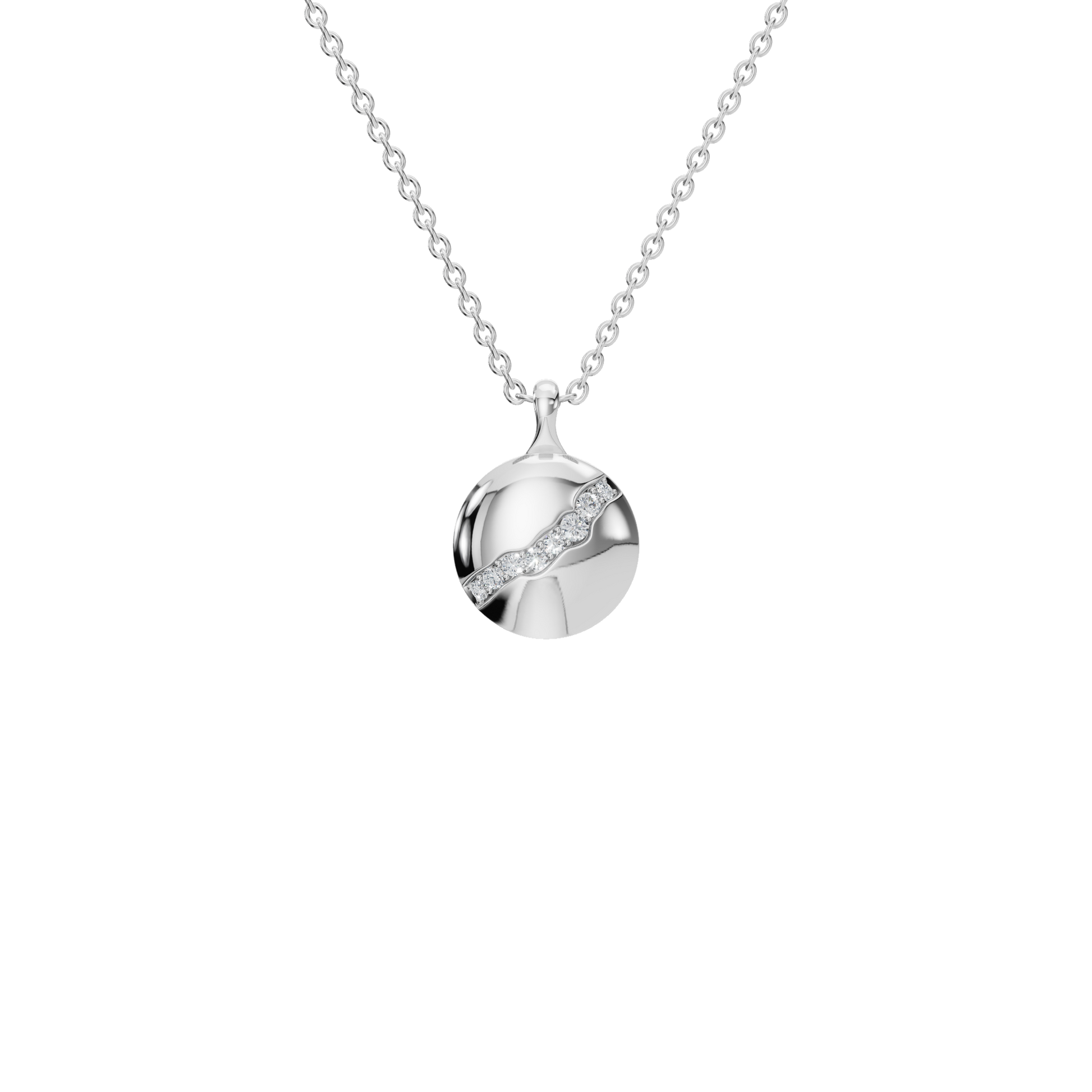 Majestic Brilliance Diamond Pendant Necklace – High-End USA Festival & Holiday Gift