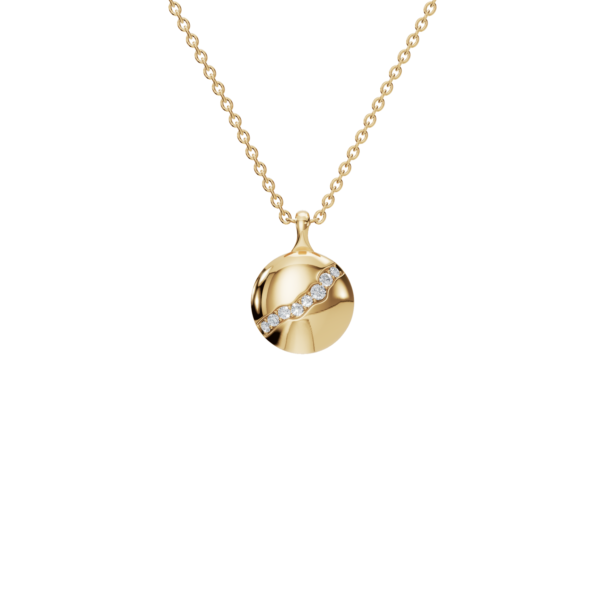 Majestic Brilliance Diamond Pendant Necklace – High-End USA Festival & Holiday Gift