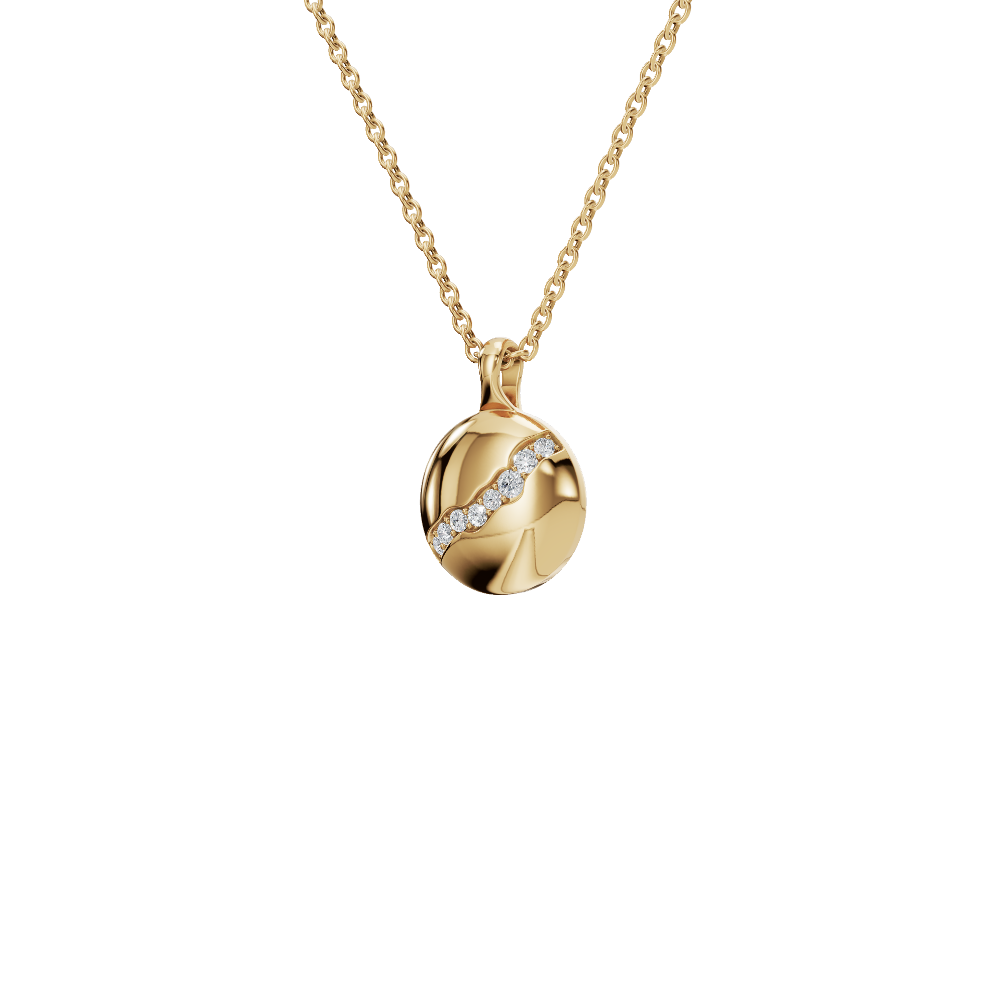 Majestic Brilliance Diamond Pendant Necklace – High-End USA Festival & Holiday Gift