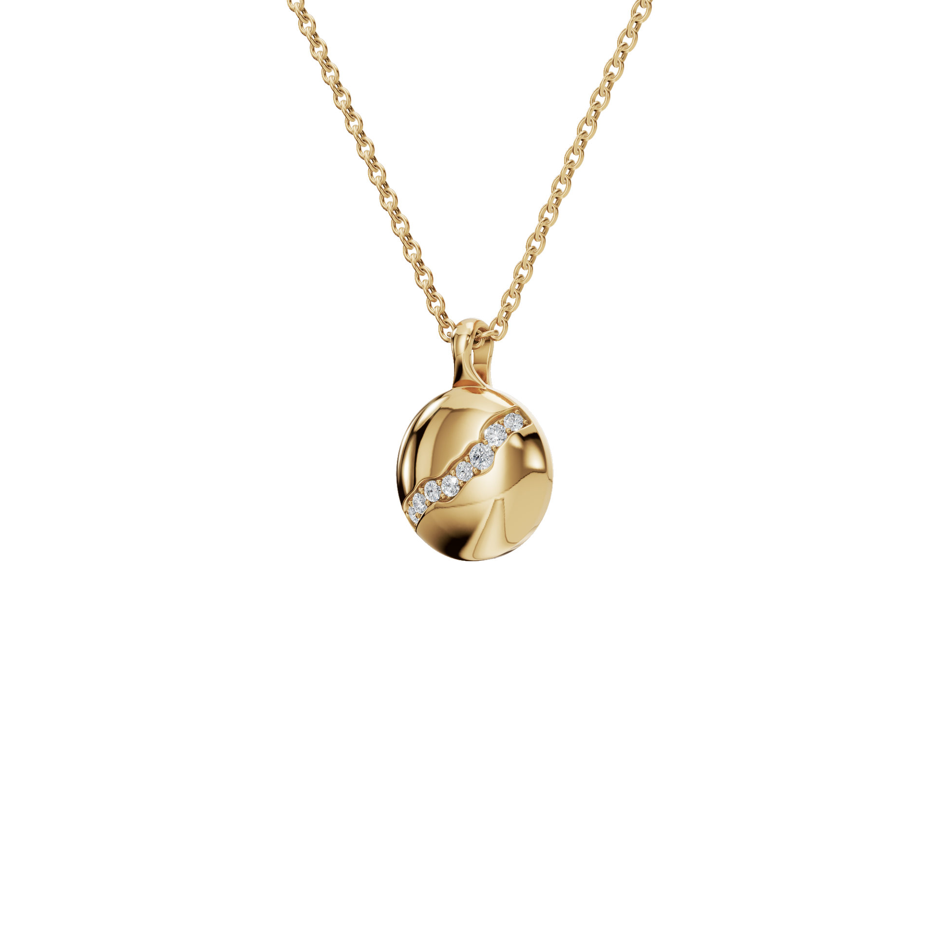 Majestic Brilliance Diamond Pendant Necklace – High-End USA Festival & Holiday Gift