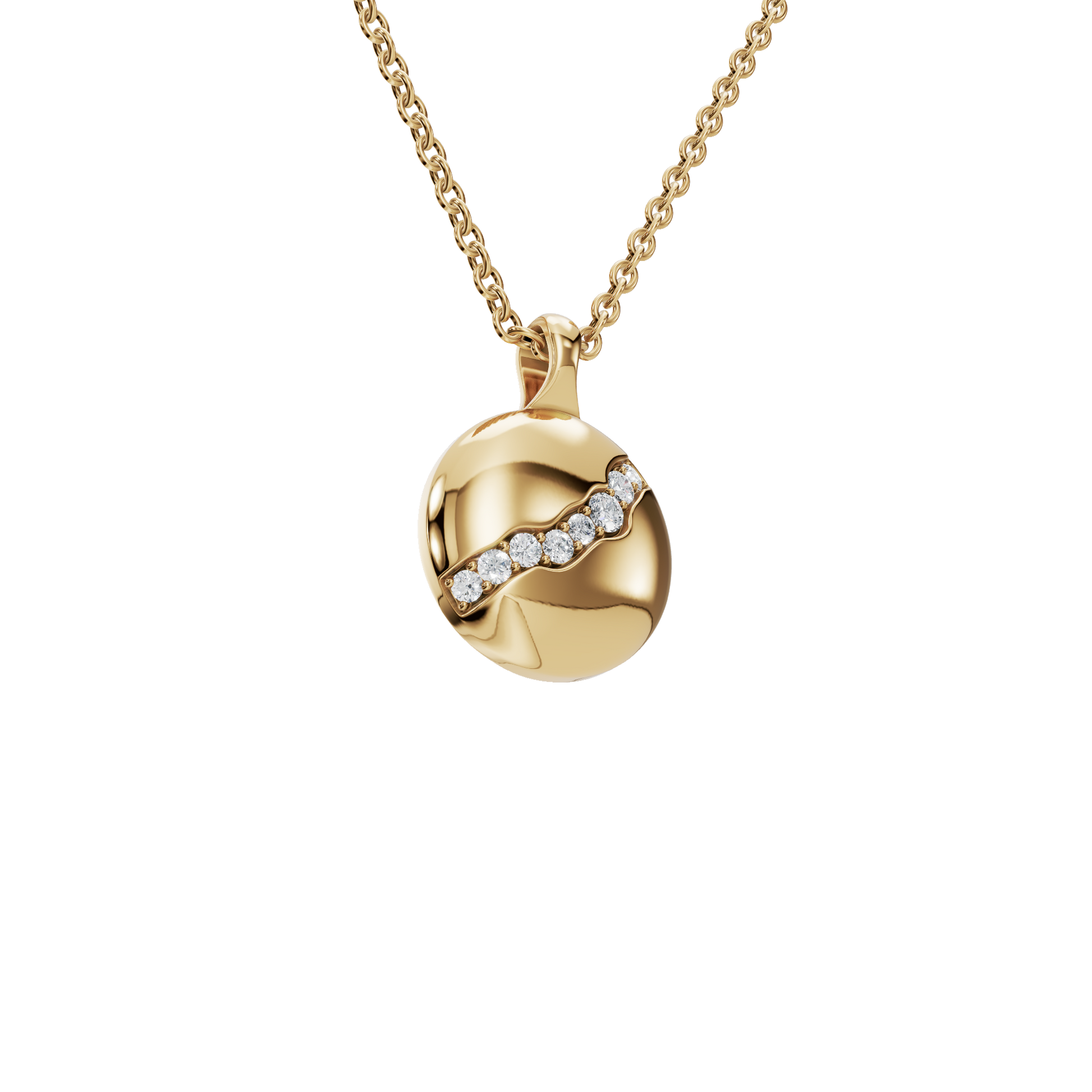 Majestic Brilliance Diamond Pendant Necklace – High-End USA Festival & Holiday Gift